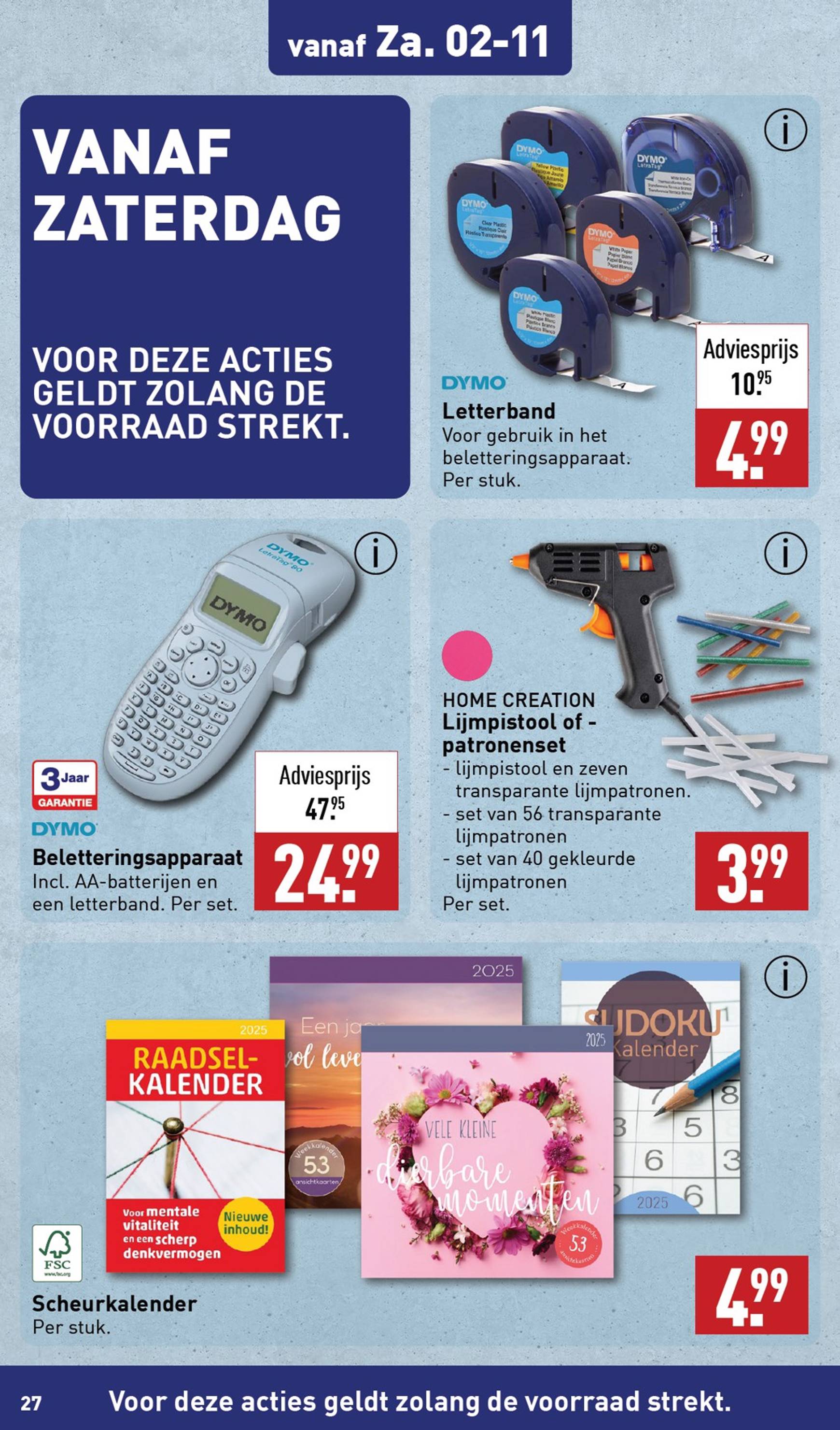 ALDI folder geldig vanaf 28.10. - 03.11. 27