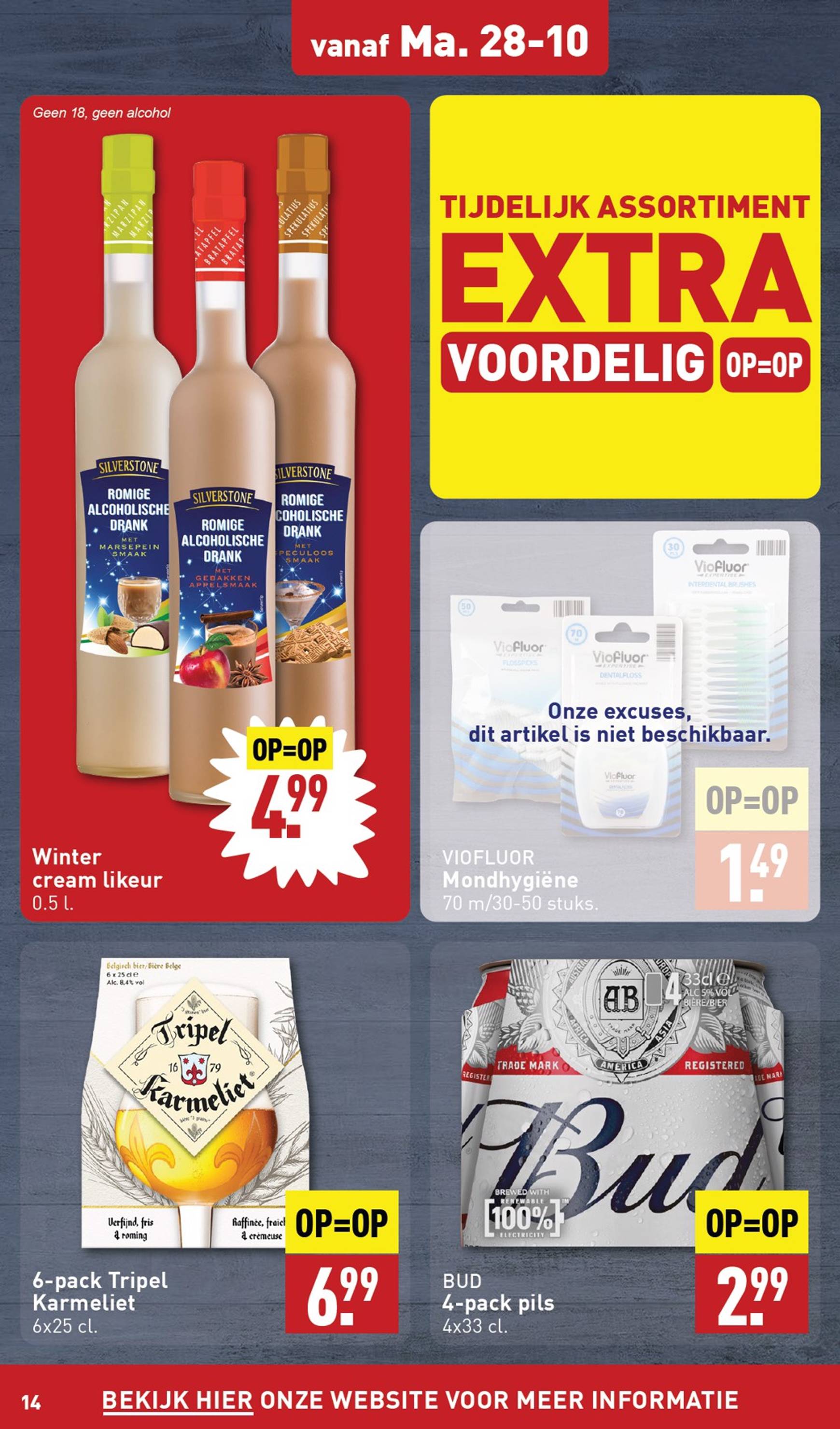 ALDI folder geldig vanaf 28.10. - 03.11. 14