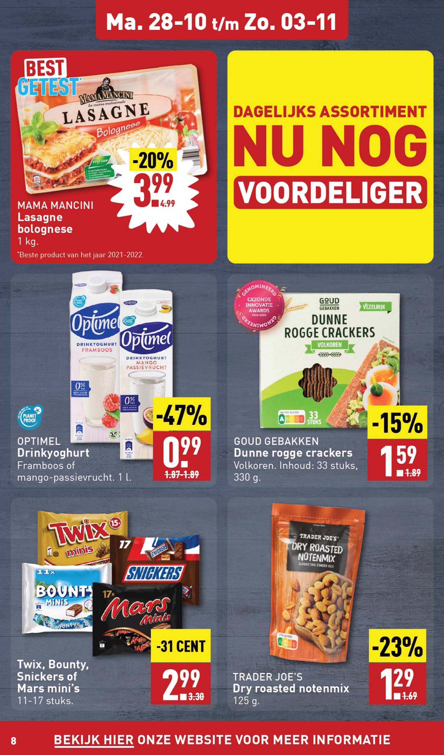 ALDI folder geldig vanaf 28.10. - 03.11. 8