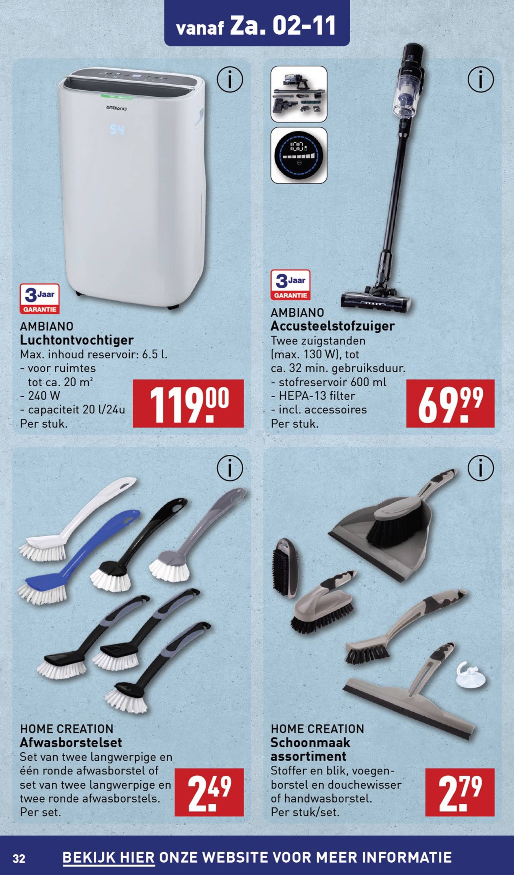 ALDI folder geldig vanaf 28.10. - 03.11. 32