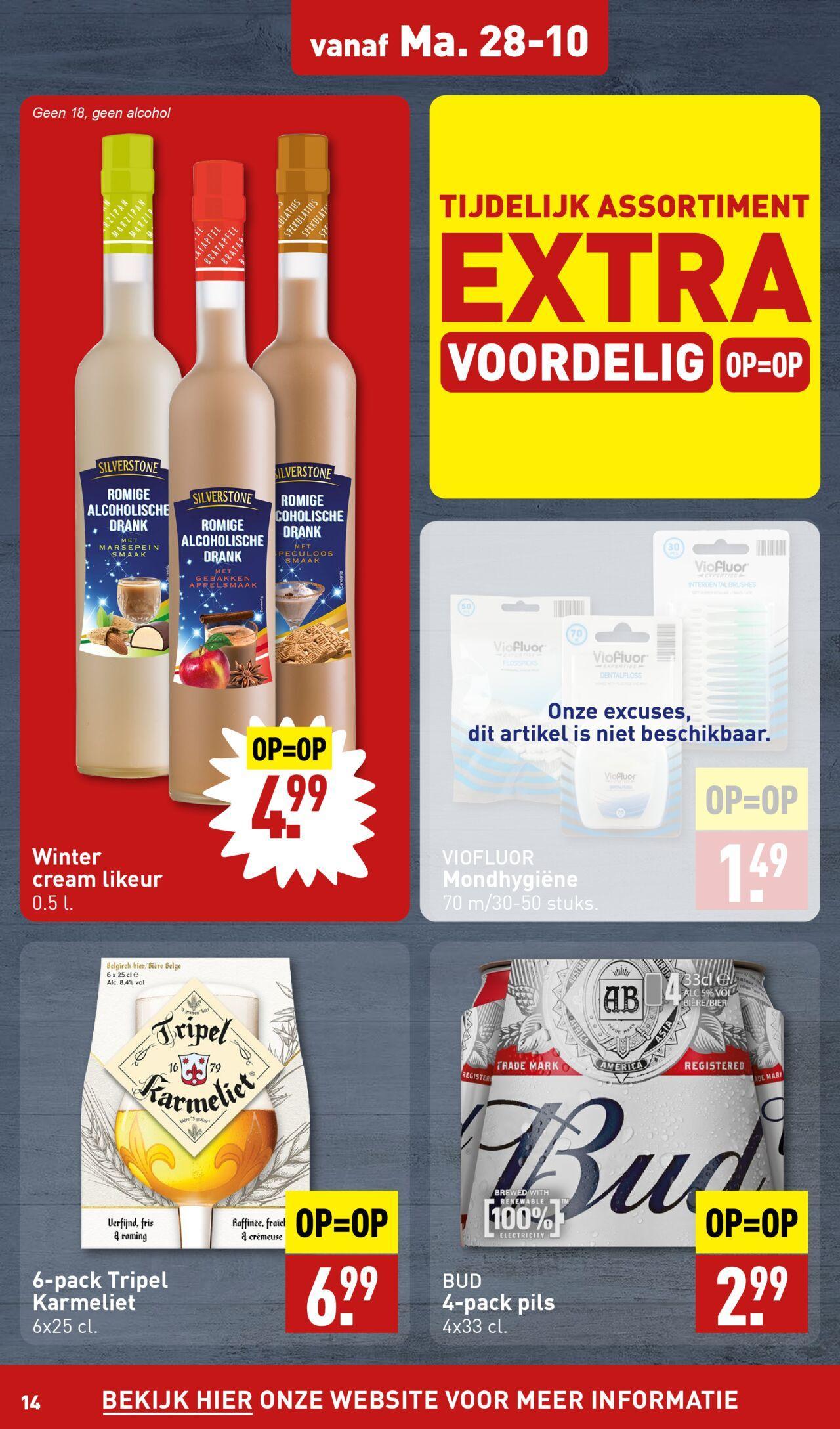 Aldi folder vanaf 28-10-2024 - 03-11-2024 14