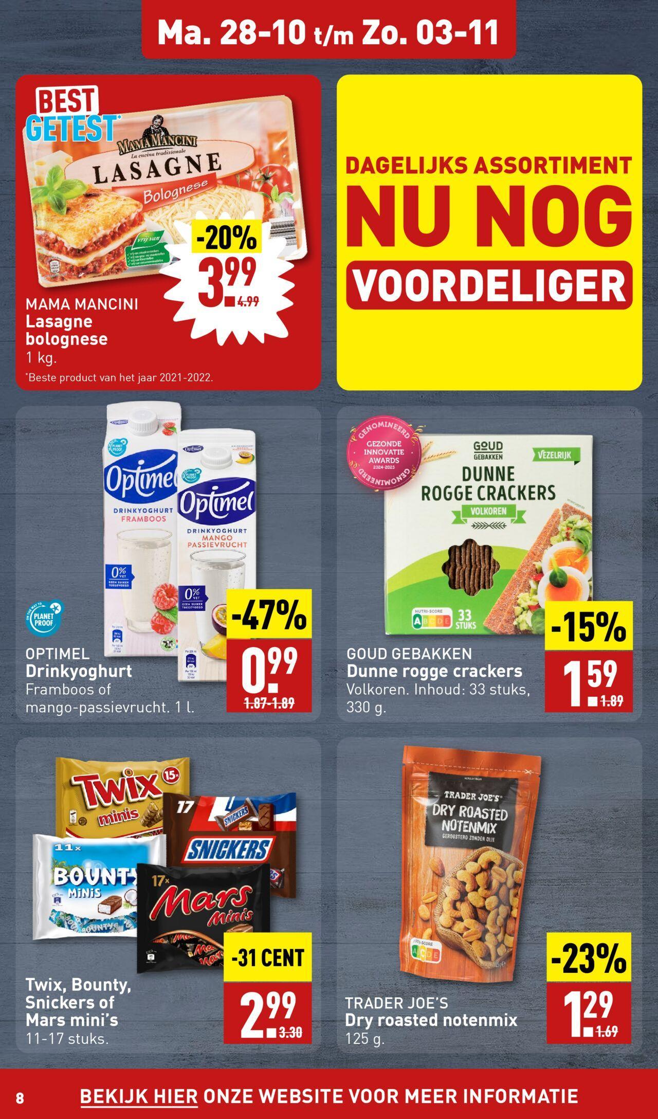 Aldi folder vanaf 28-10-2024 - 03-11-2024 8