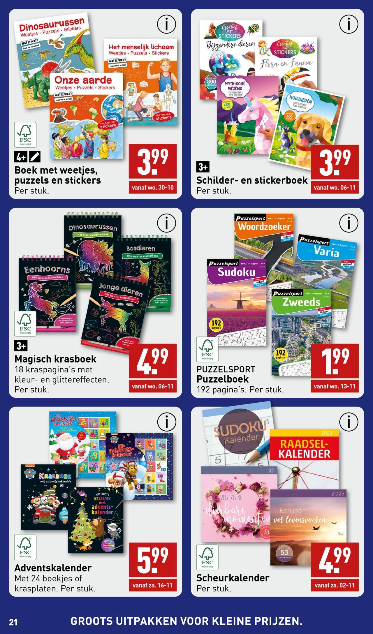 Aldi folder vanaf 28-10-2024 vanaf maandag 28-10-2024 21