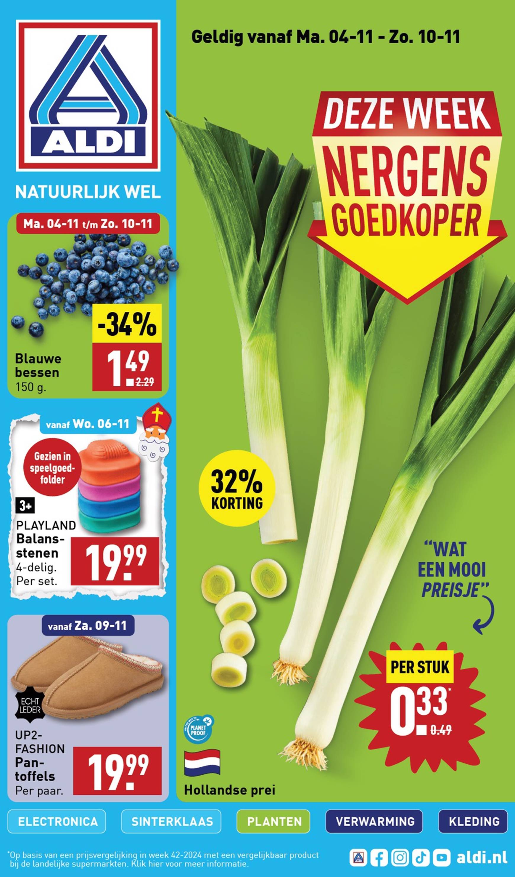 ALDI folder geldig vanaf 04.11. - 10.11.