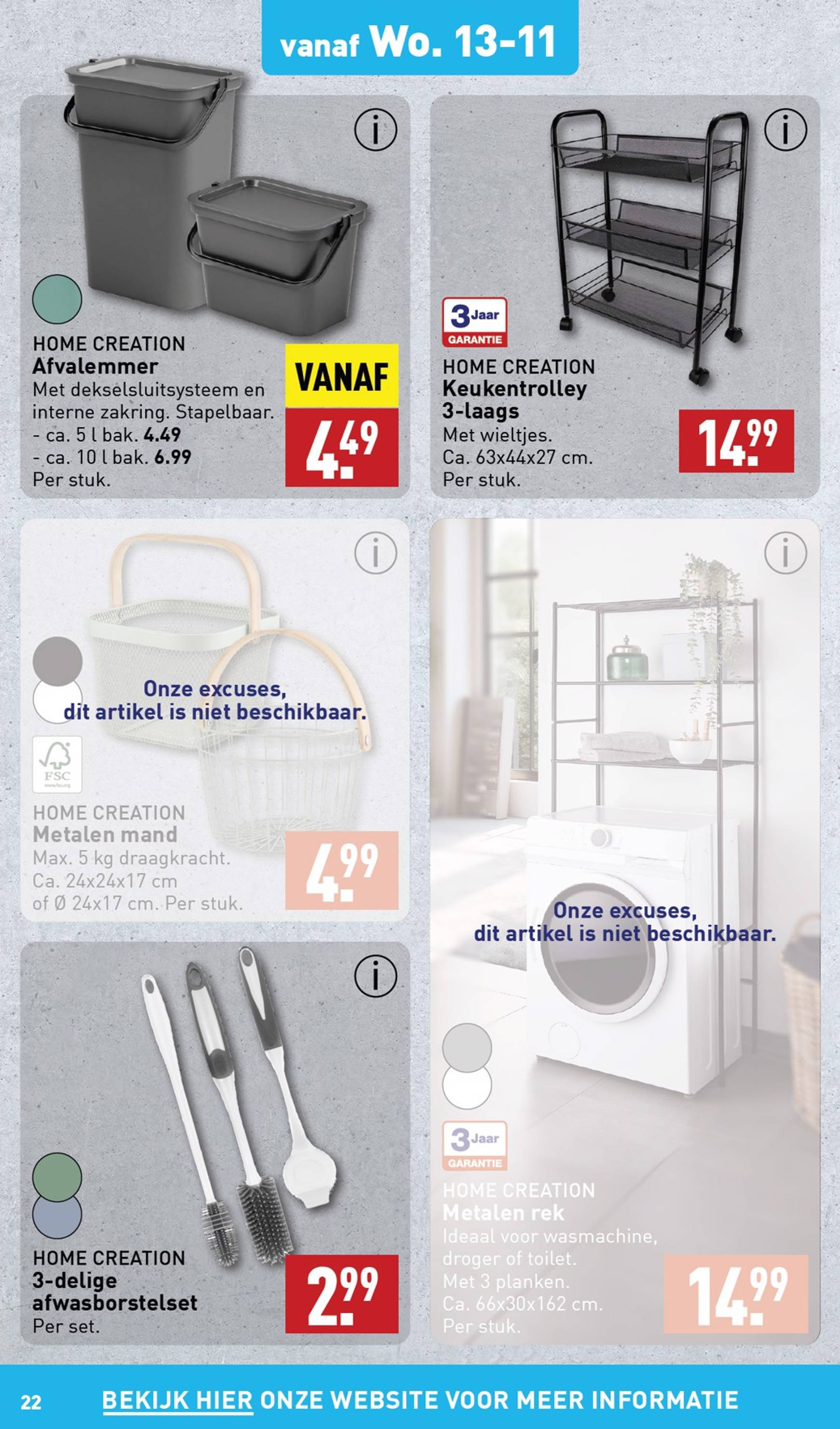 ALDI folder geldig vanaf 11.11. - 17.11. 22