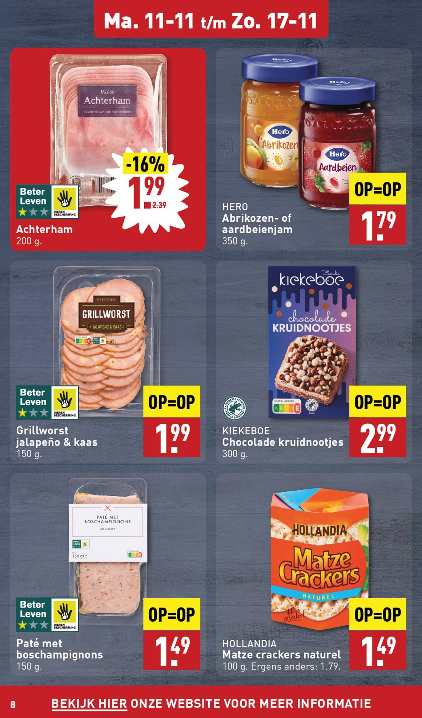 ALDI folder geldig vanaf 11.11. - 17.11. 8