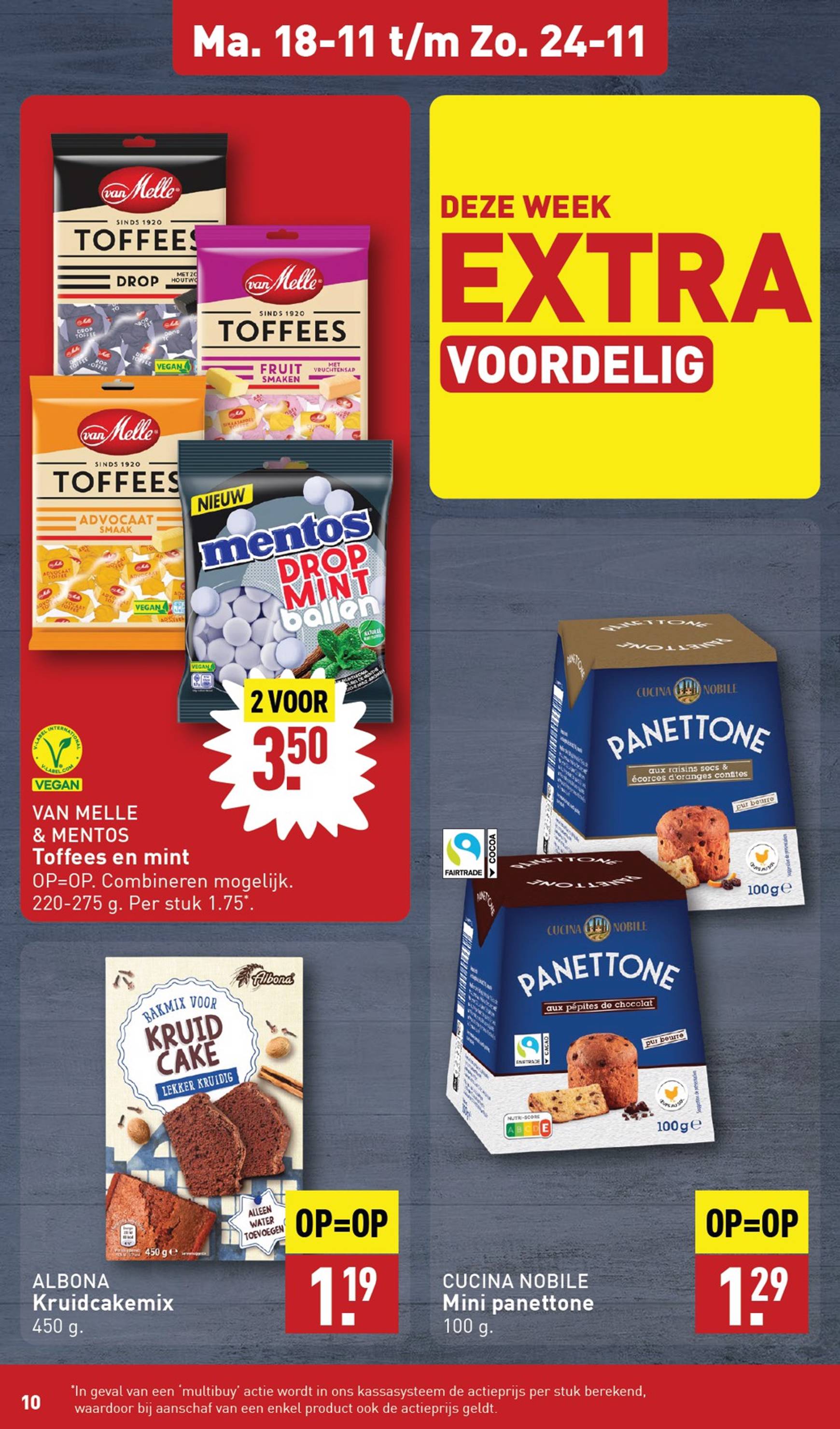 ALDI folder geldig vanaf 18.11. - 24.11. 10