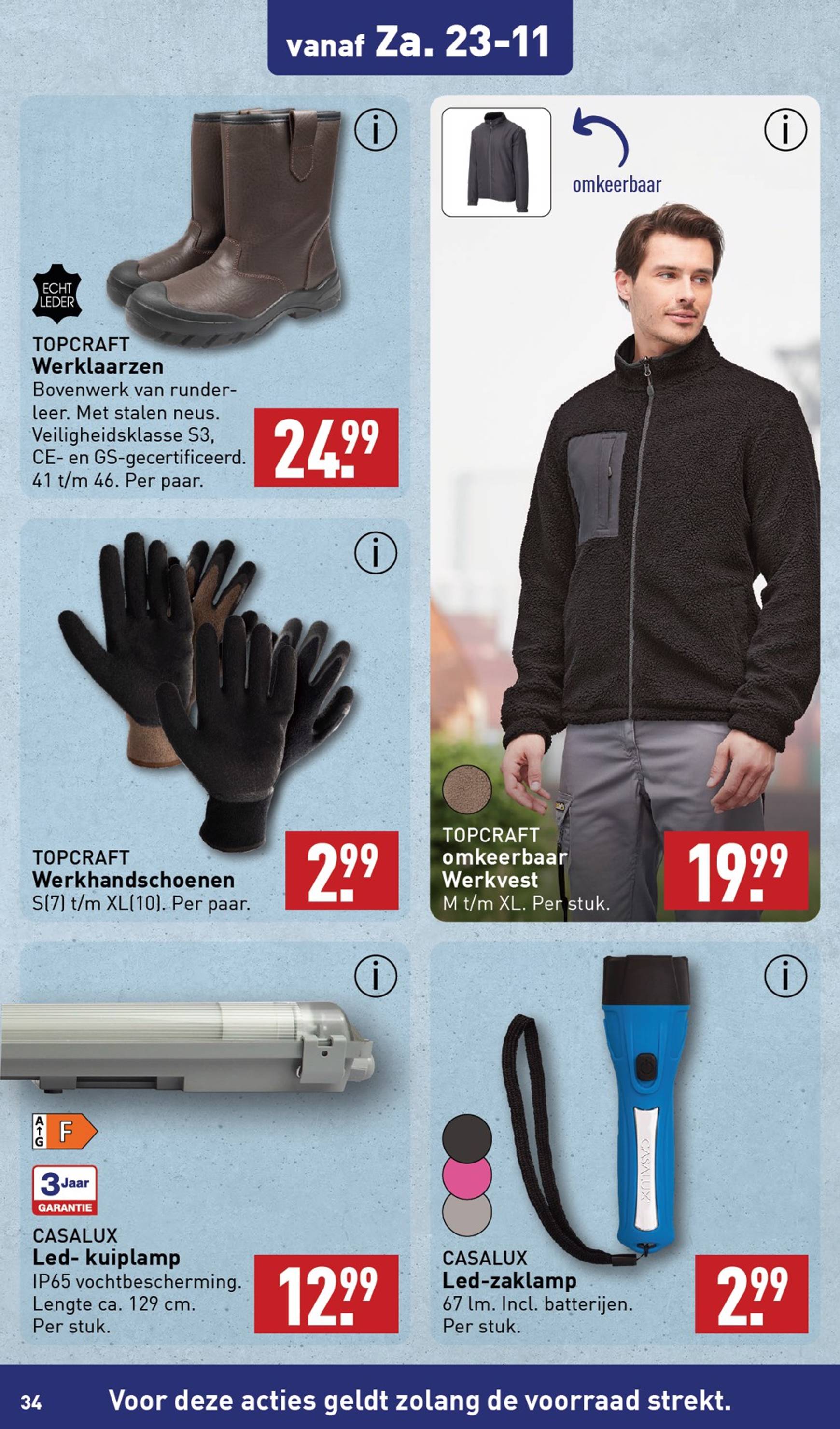 ALDI folder geldig vanaf 18.11. - 24.11. 34