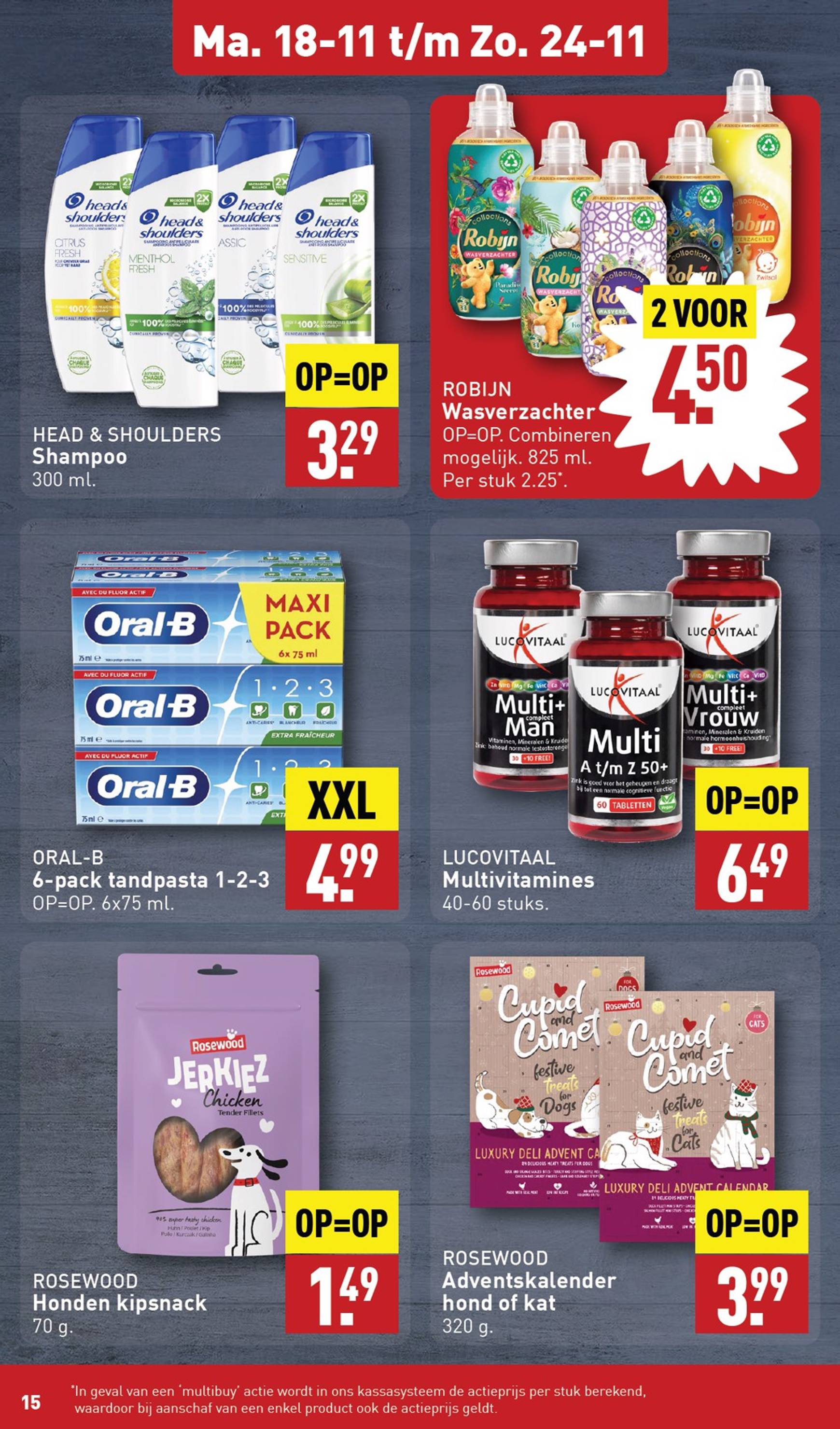 ALDI folder geldig vanaf 18.11. - 24.11. 15