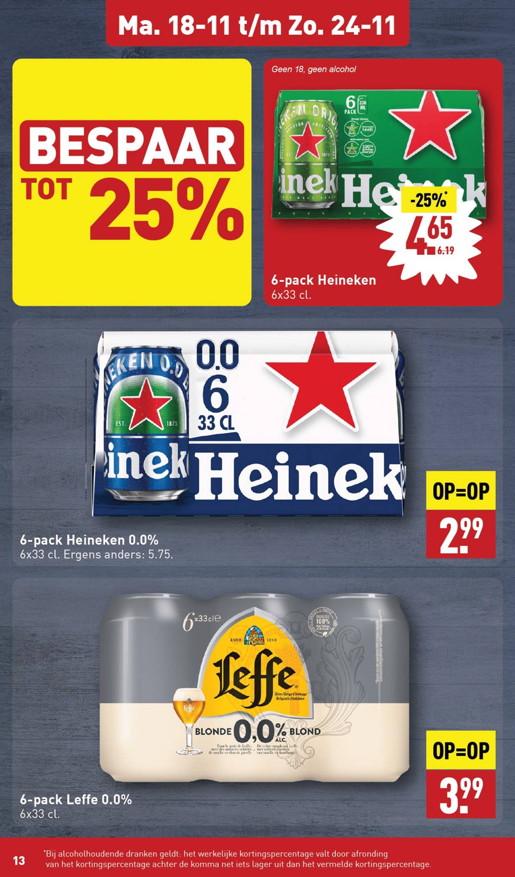 ALDI folder geldig vanaf 18.11. - 24.11. 13