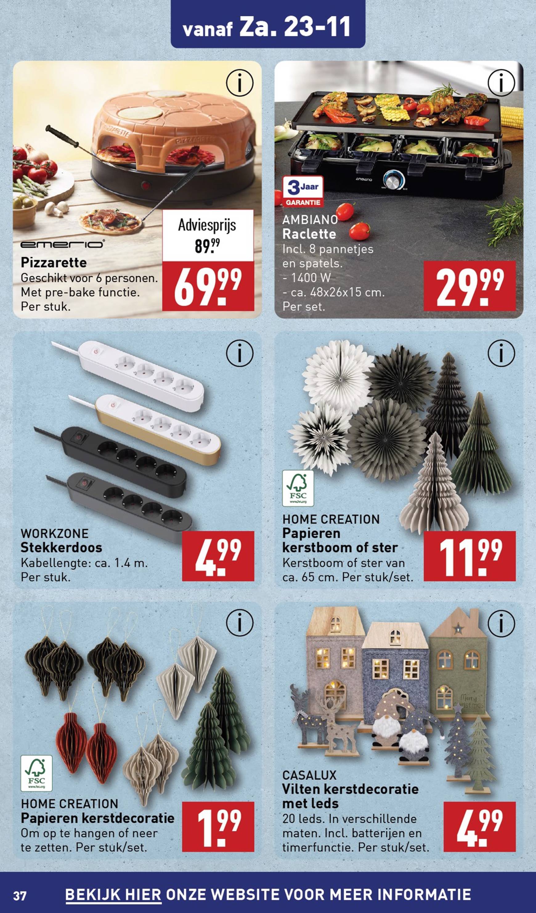 ALDI folder geldig vanaf 18.11. - 24.11. 37