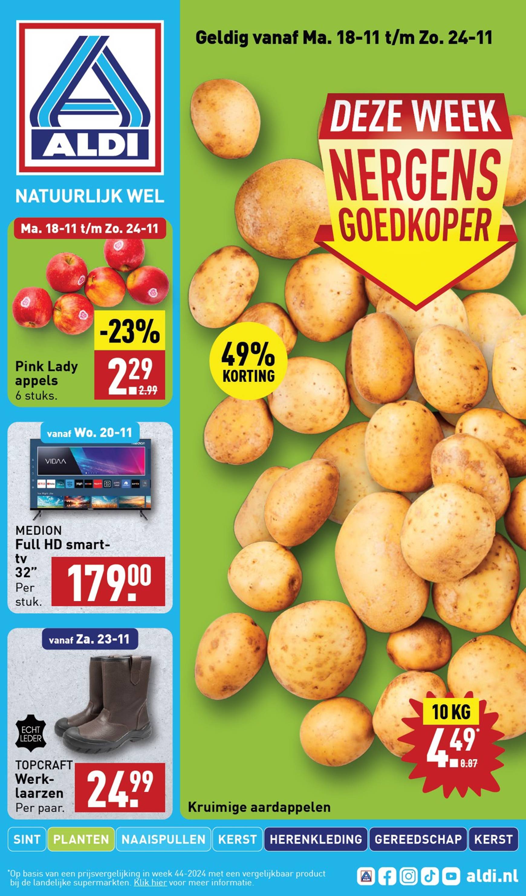 ALDI folder geldig vanaf 18.11. - 24.11.