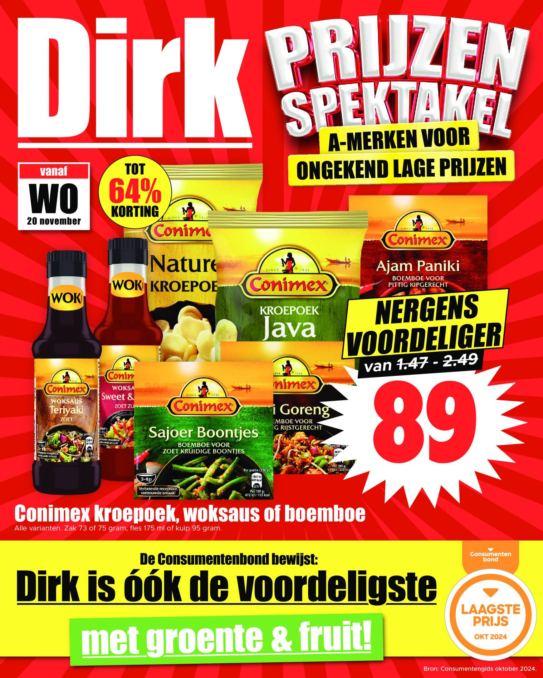 Dirk folder geldig vanaf 20.11. - 26.11. 34