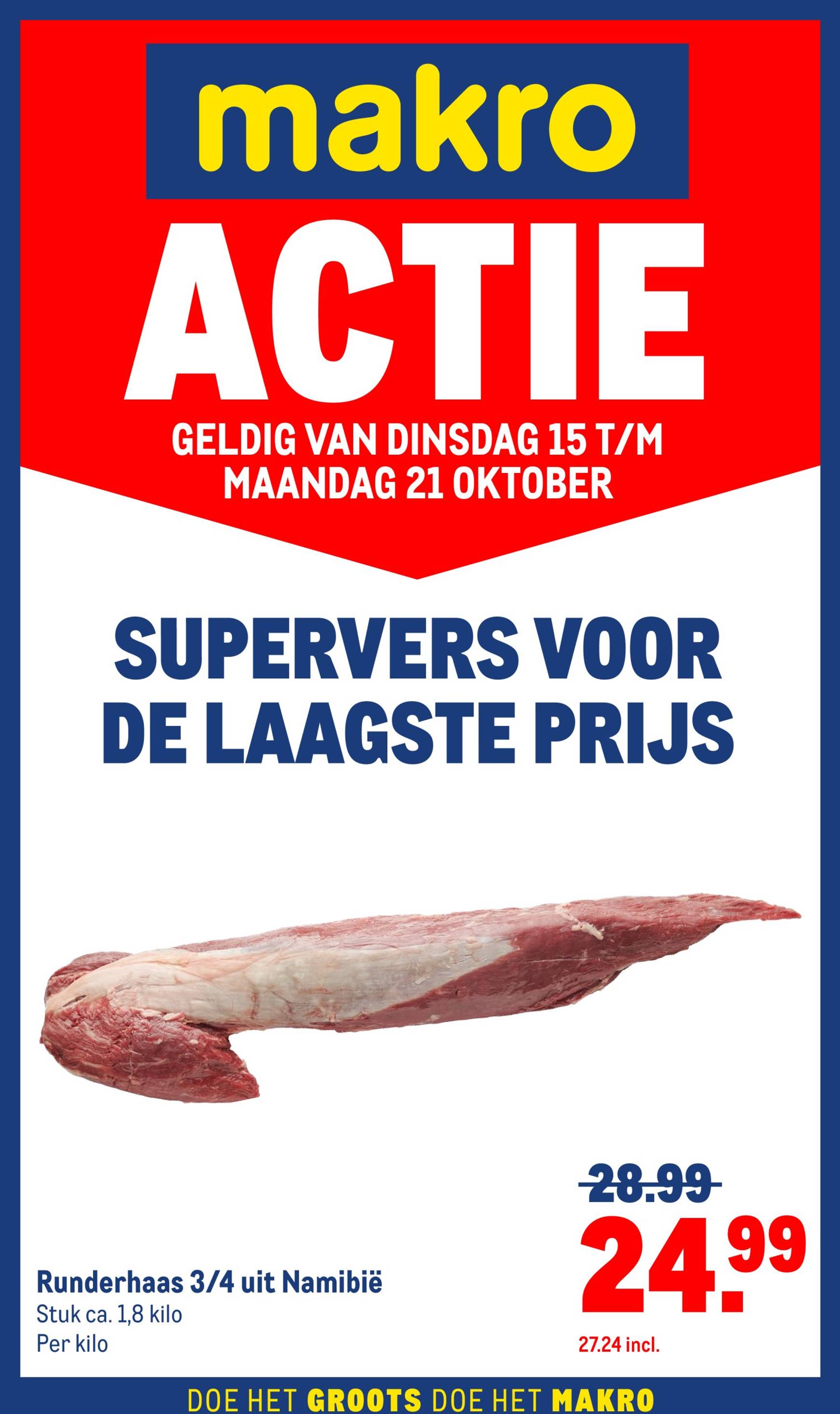 Makro - Versdeals folder geldig vanaf 15.10. - 21.10.