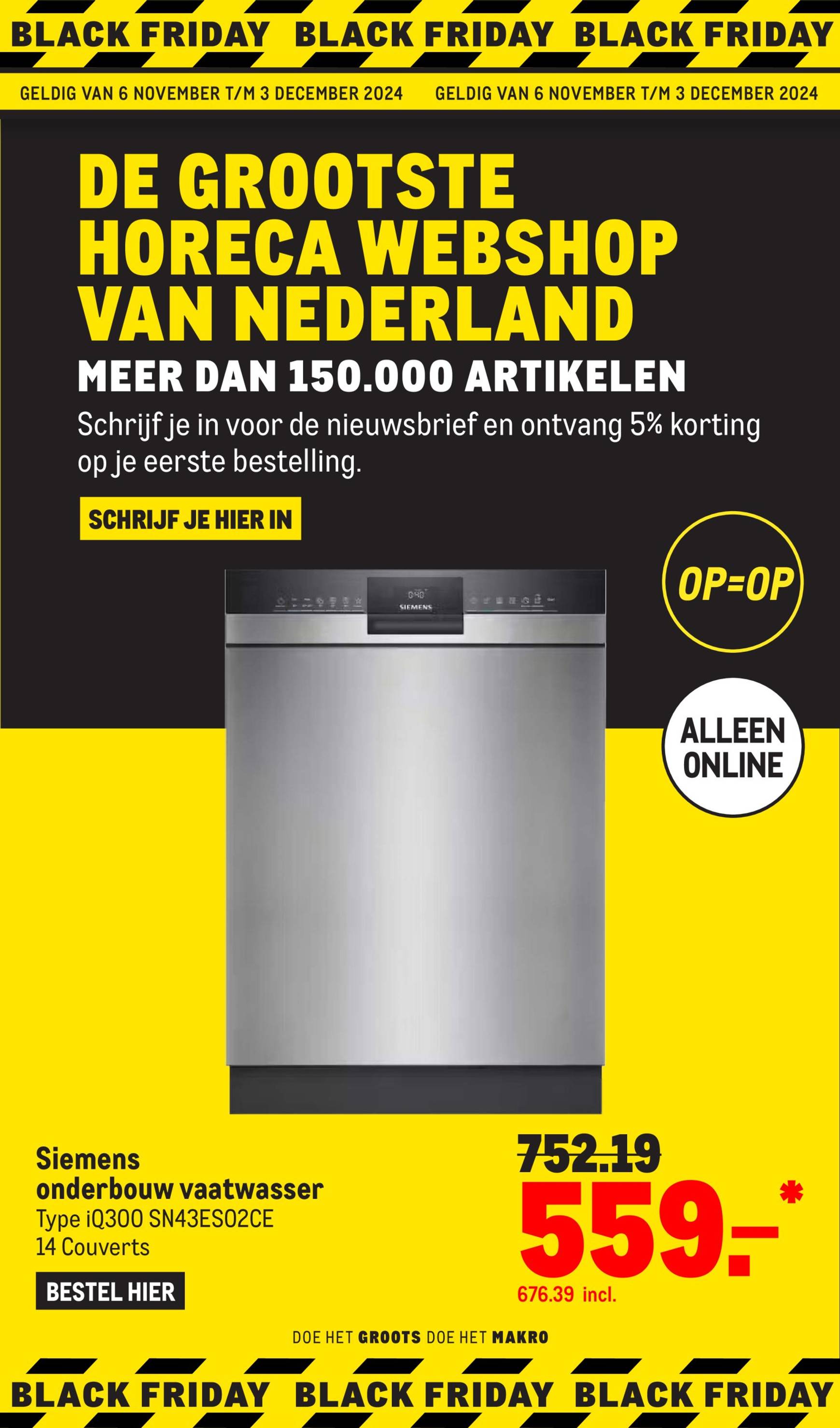 Makro - Black Friday folder geldig vanaf 06.11. - 03.12. 12