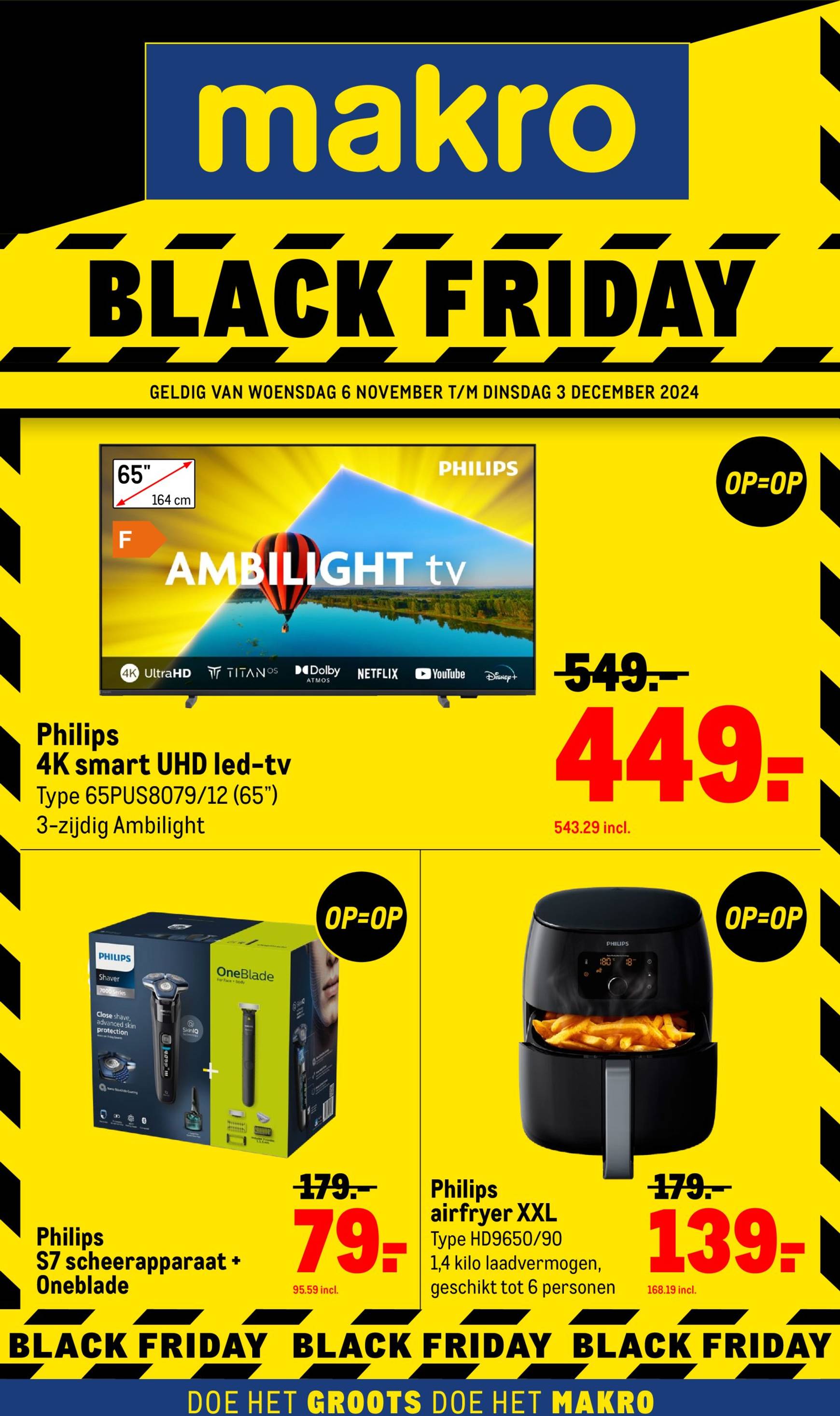 Makro - Black Friday folder geldig vanaf 06.11. - 03.12.