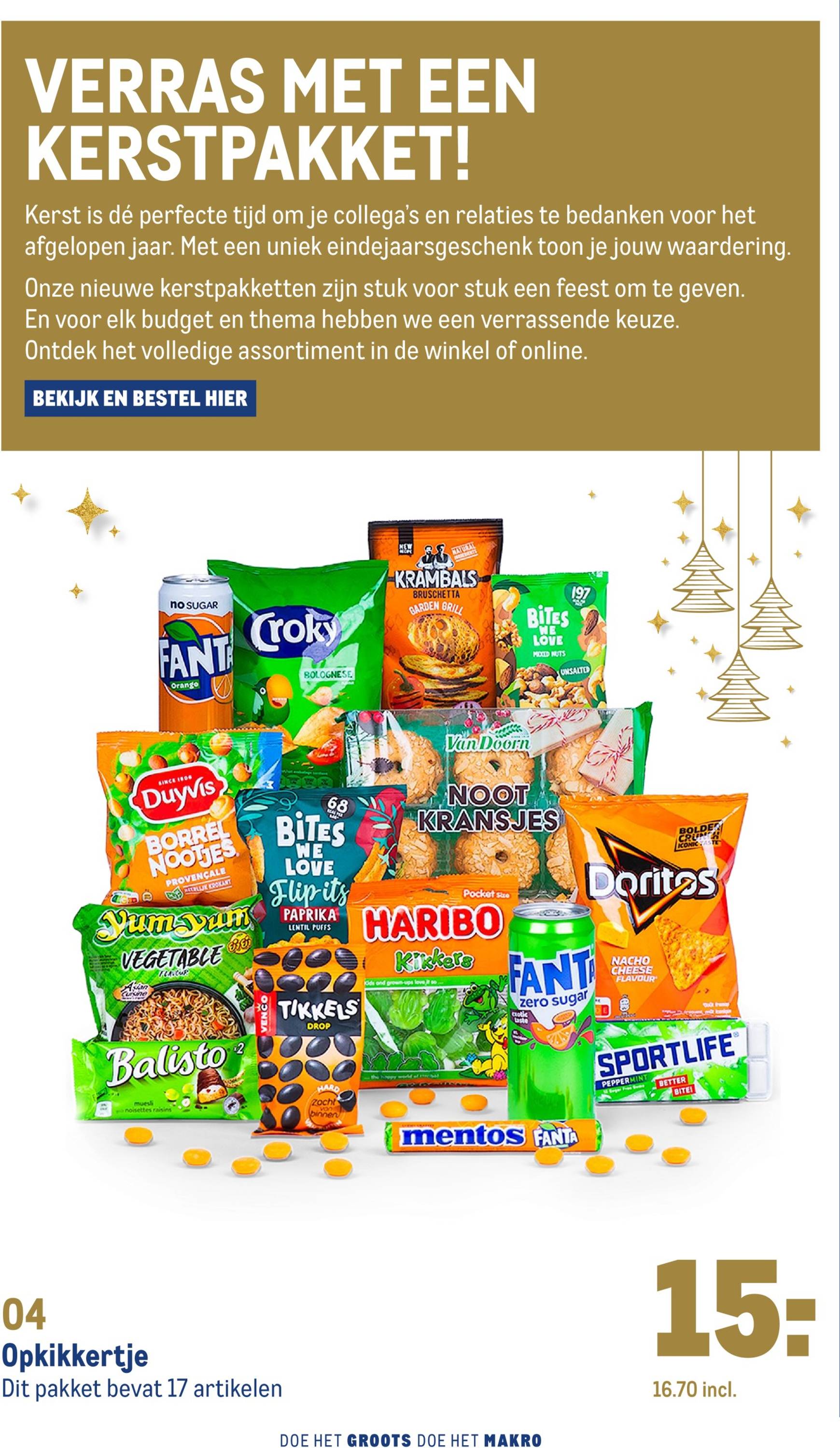 Makro - Kerstpakketten folder geldig vanaf 06.11. - 24.12. 2