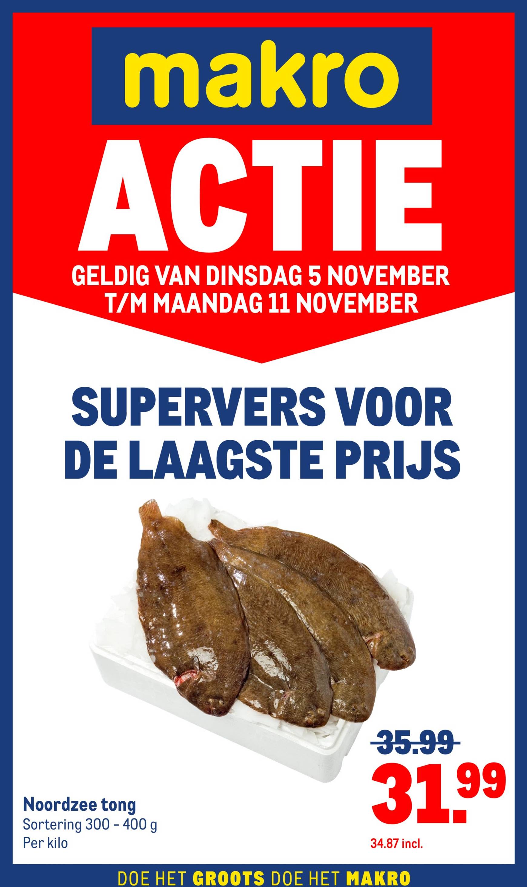 Makro - Versdeals folder geldig vanaf 05.11. - 11.11.