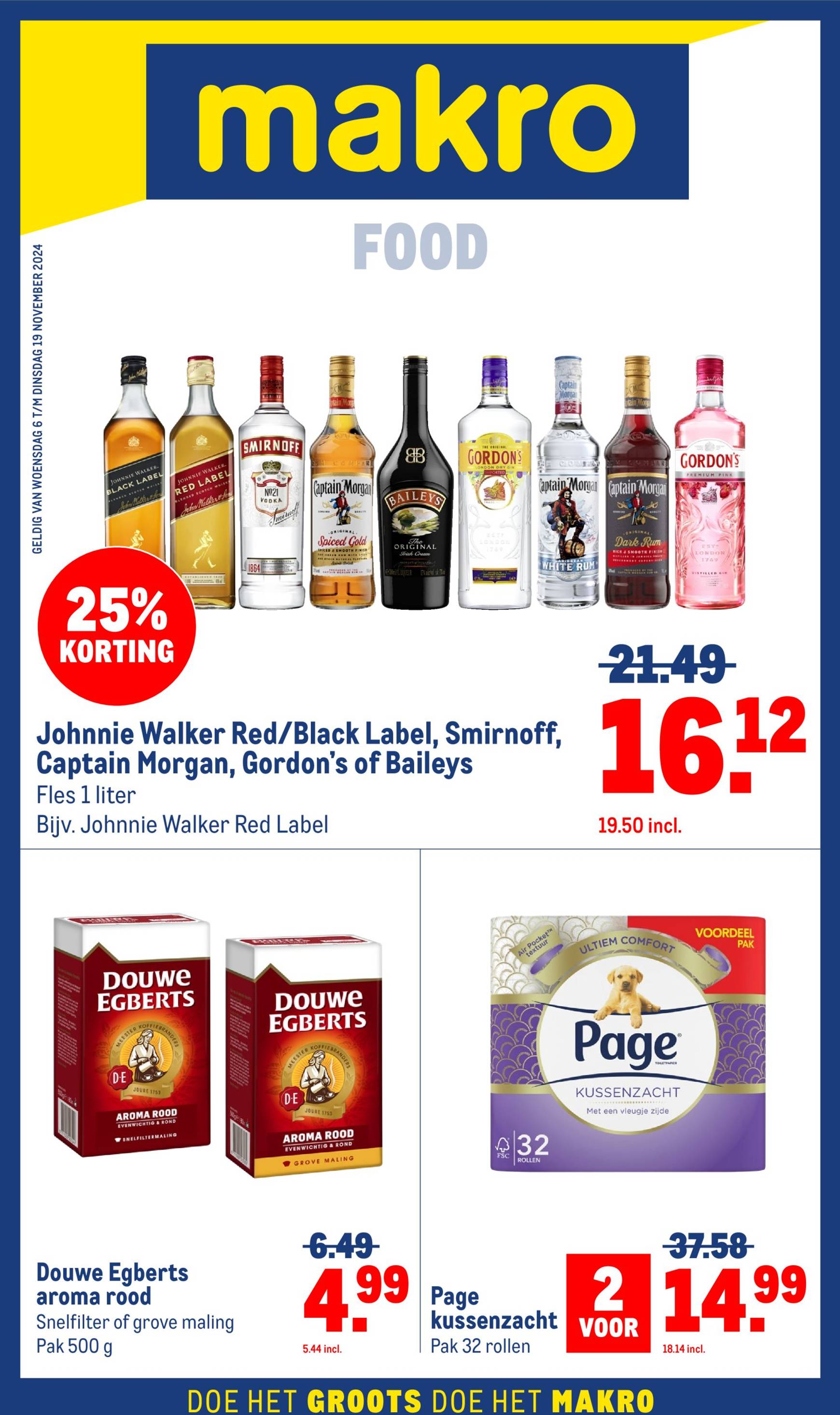 Makro - Food folder geldig vanaf 06.11. - 19.11.