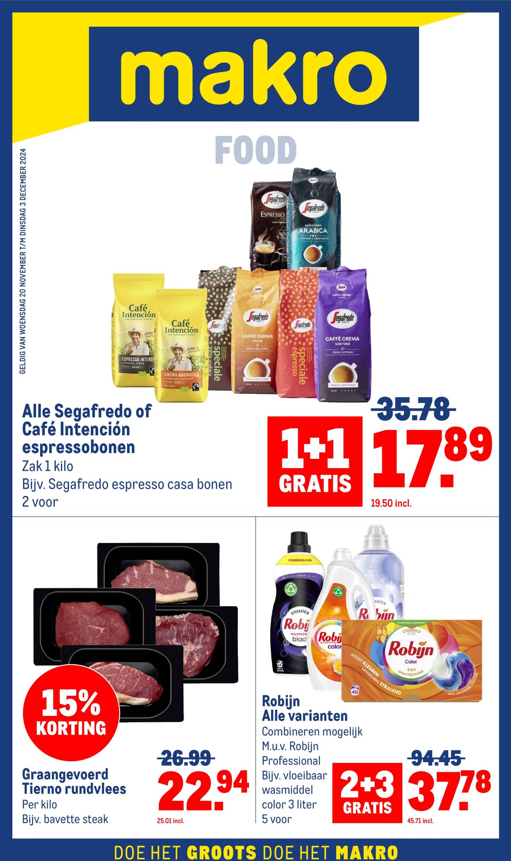 Makro - Food folder geldig vanaf 20.11. - 03.12.