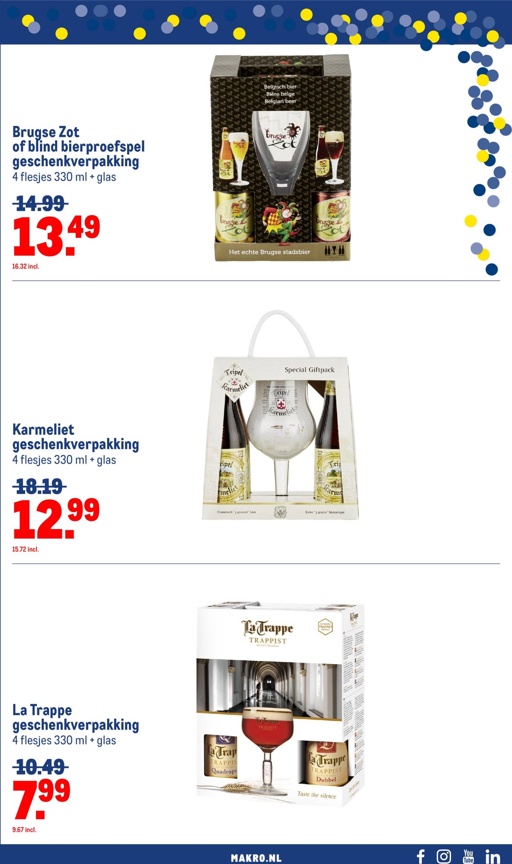 Makro - Feest mét Makro folder geldig vanaf 20.11. - 27.12. 33