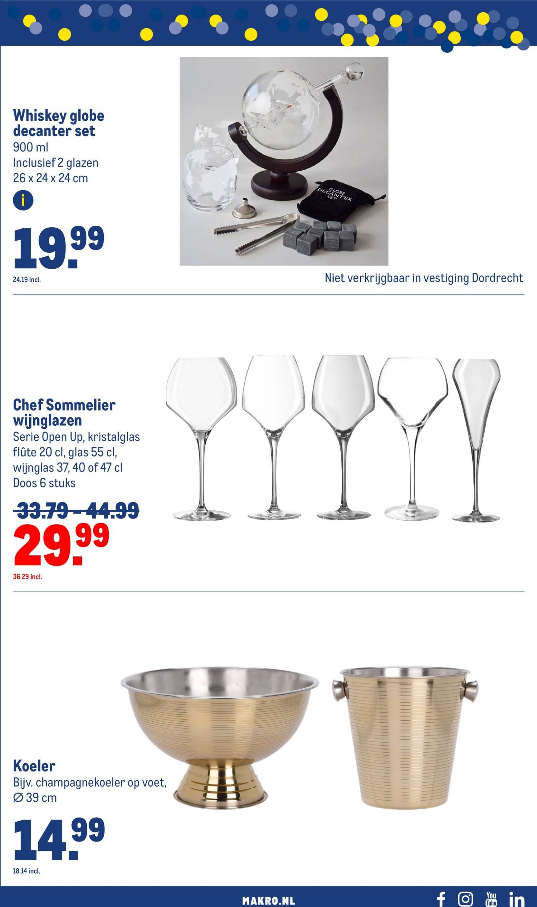 Makro - Feest mét Makro folder geldig vanaf 20.11. - 27.12. 23