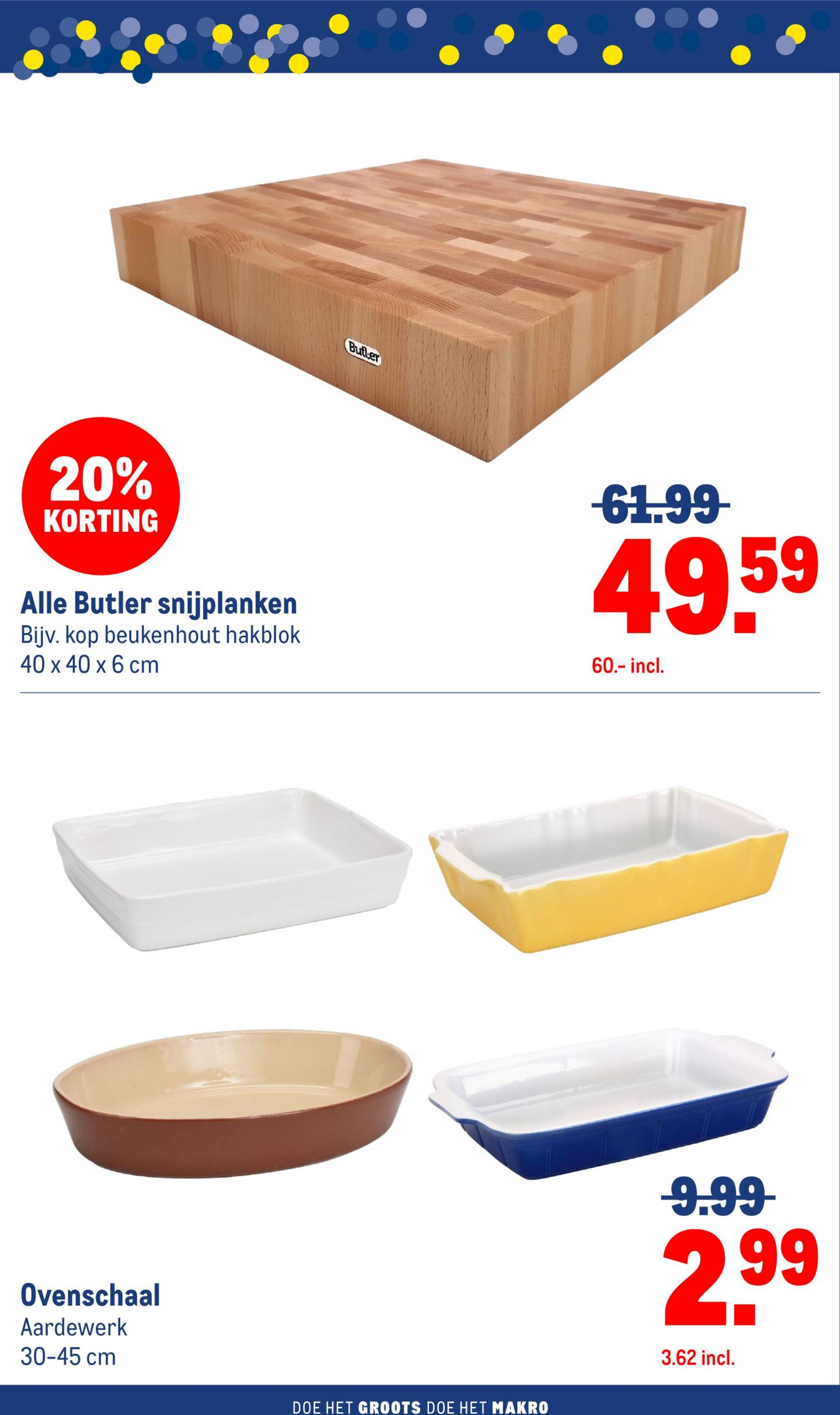 Makro - Feest mét Makro folder geldig vanaf 20.11. - 27.12. 26