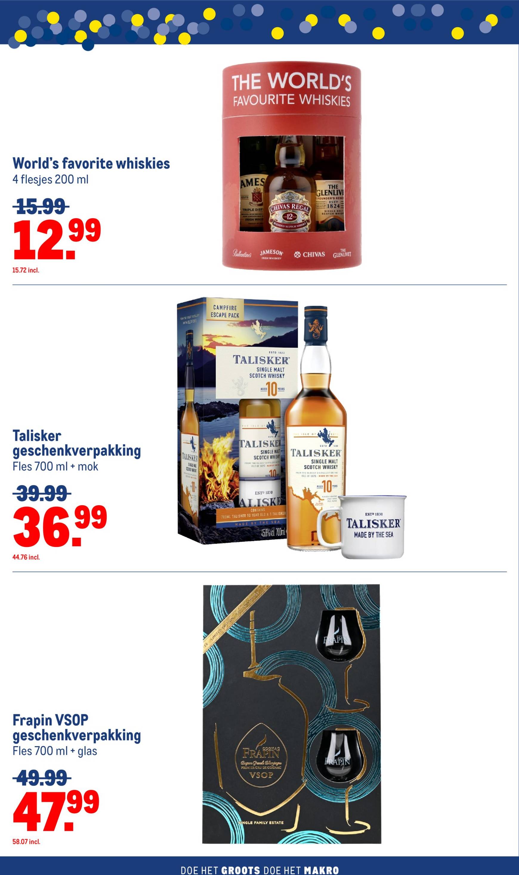 Makro - Feest mét Makro folder geldig vanaf 20.11. - 27.12. 54