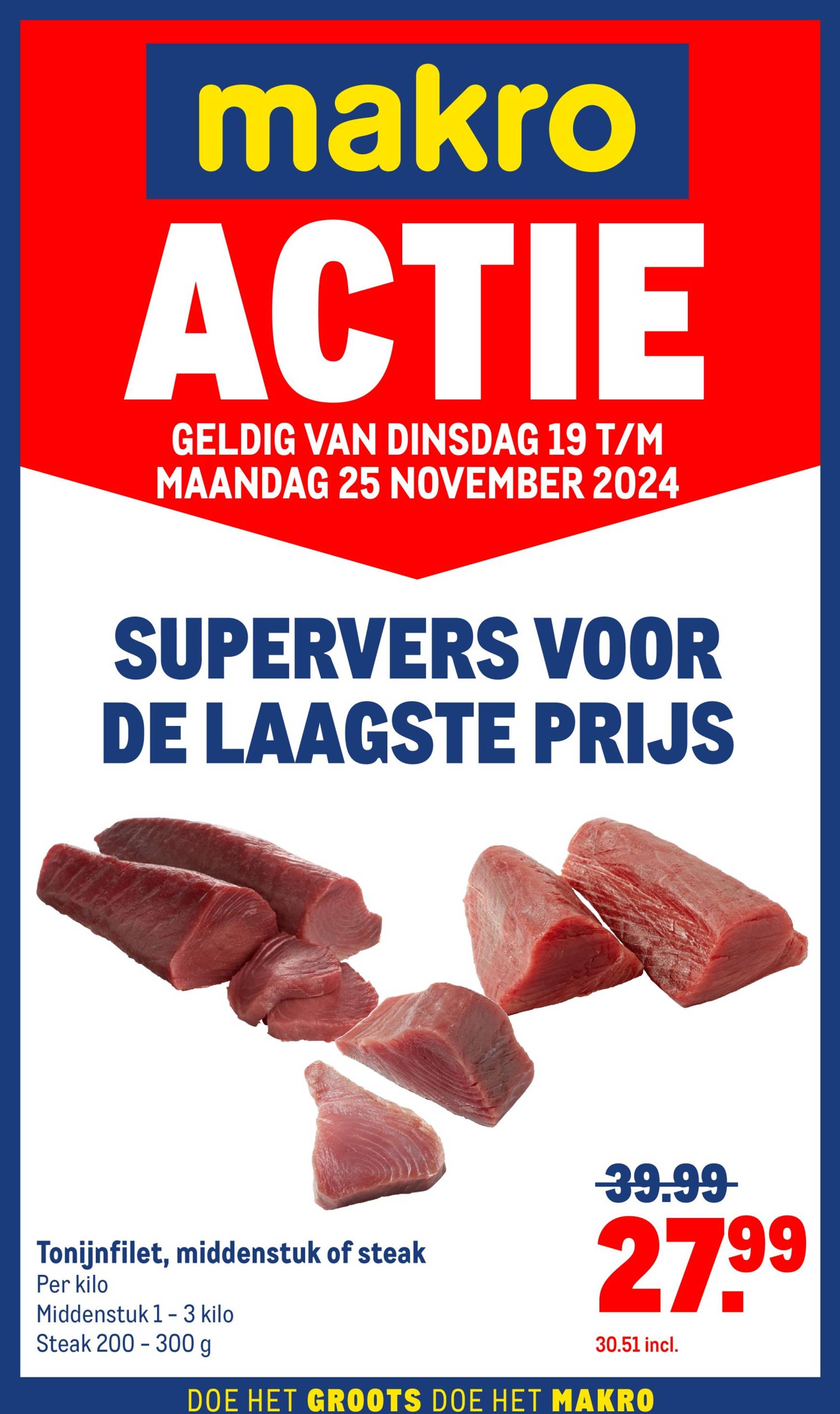 Makro - Versdeals folder geldig vanaf 19.11. - 25.11.