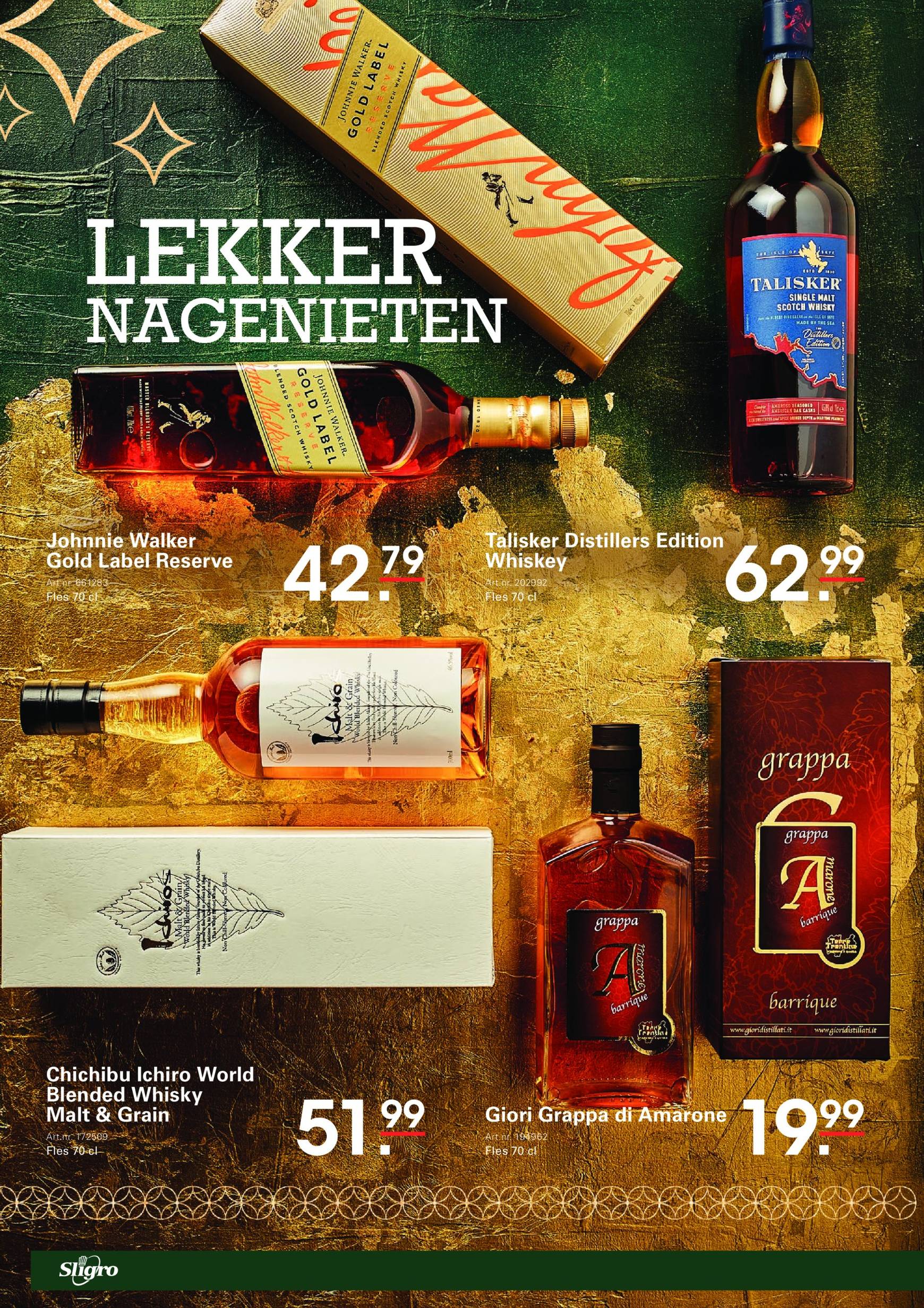 Sligro - Geschenkenspecial folder geldig vanaf 25.10. - 31.12. 8