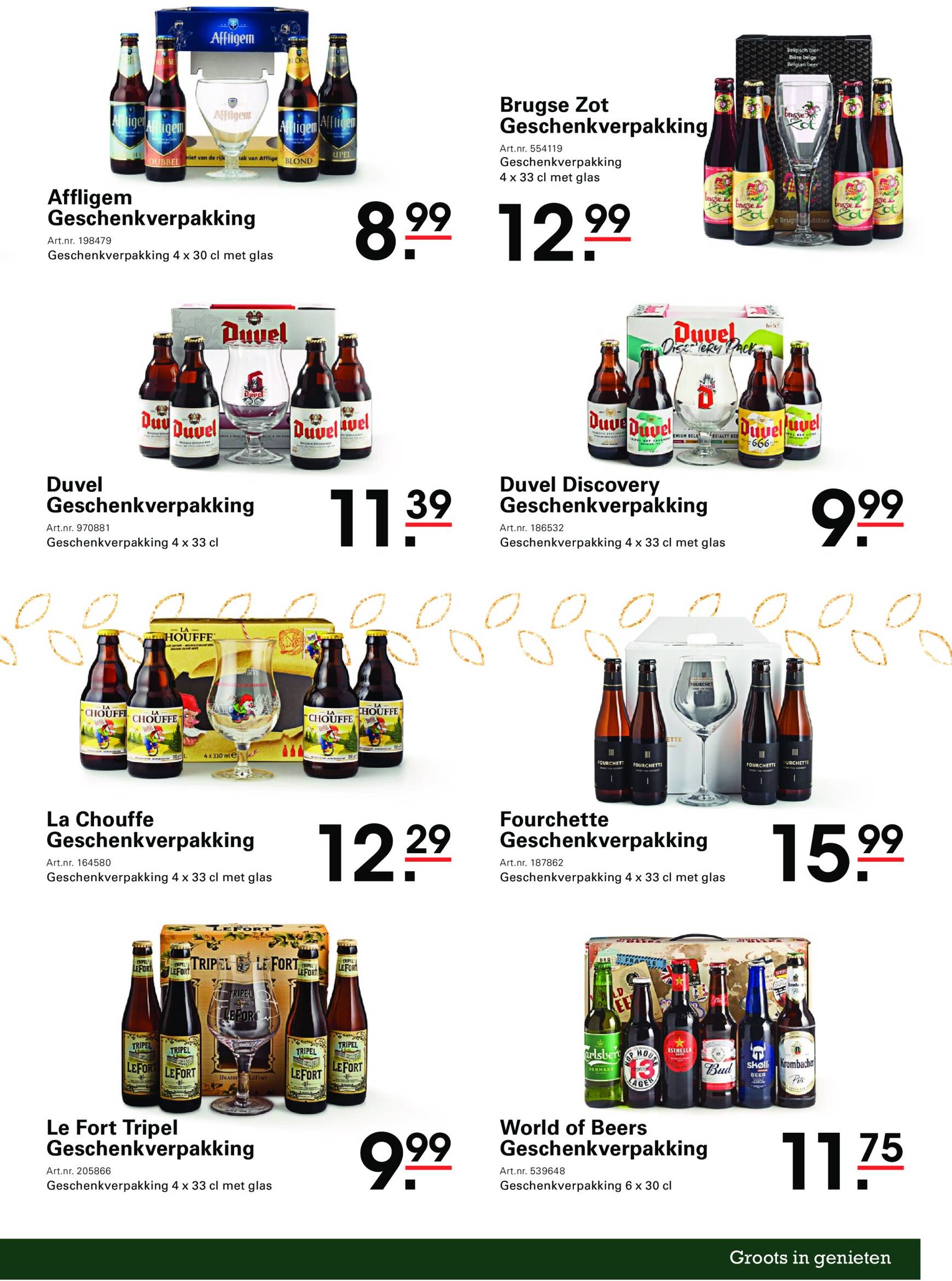 Sligro - Geschenkenspecial folder geldig vanaf 25.10. - 31.12. 15