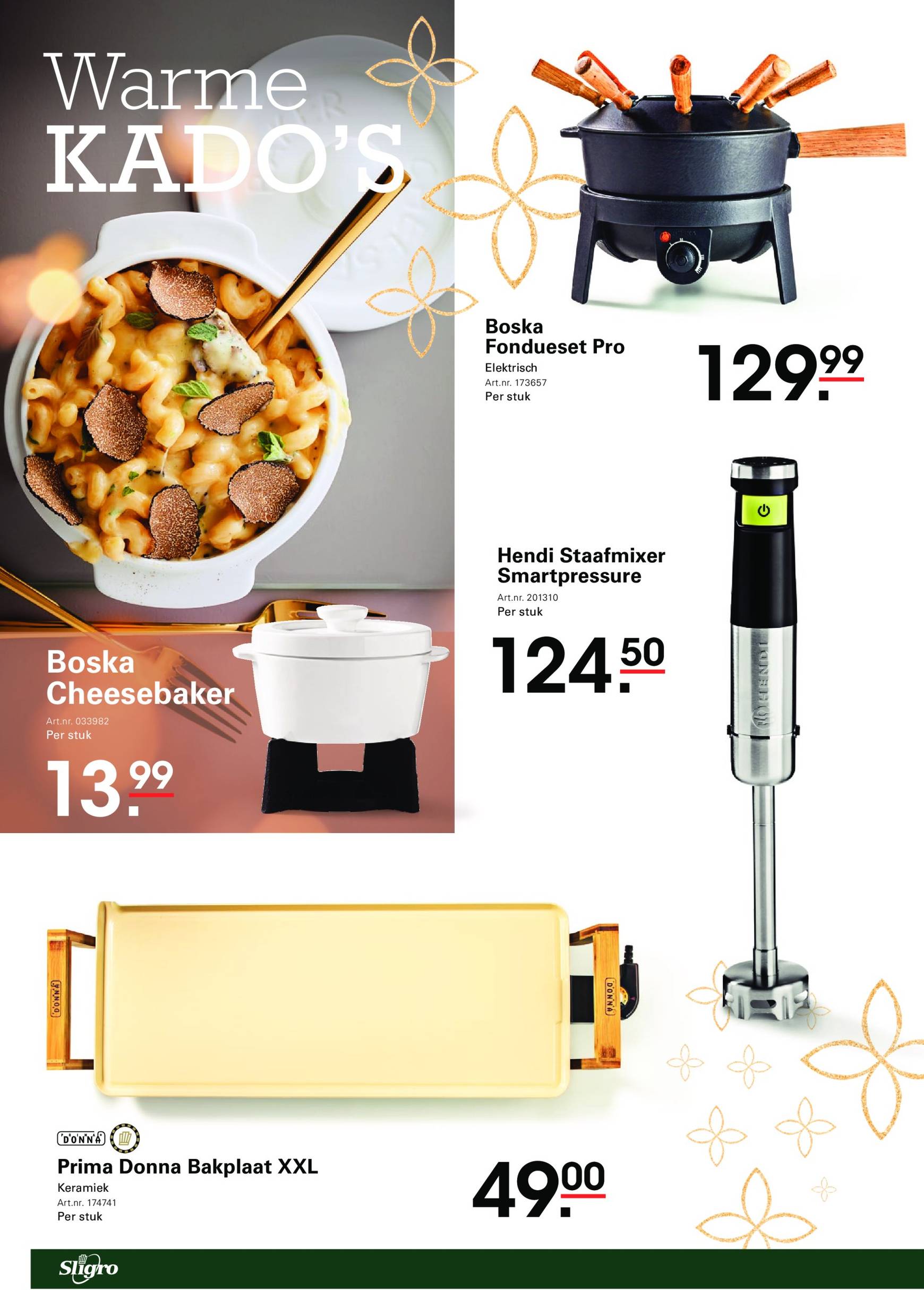 Sligro - Geschenkenspecial folder geldig vanaf 25.10. - 31.12. 28