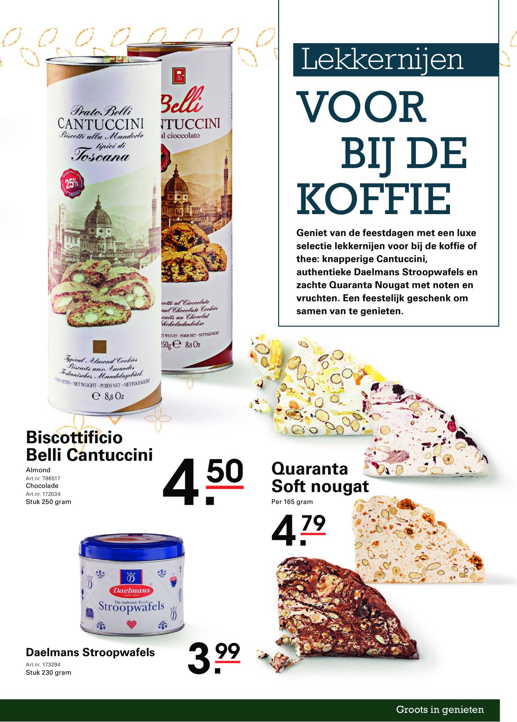 Sligro - Geschenkenspecial folder geldig vanaf 25.10. - 31.12. 21