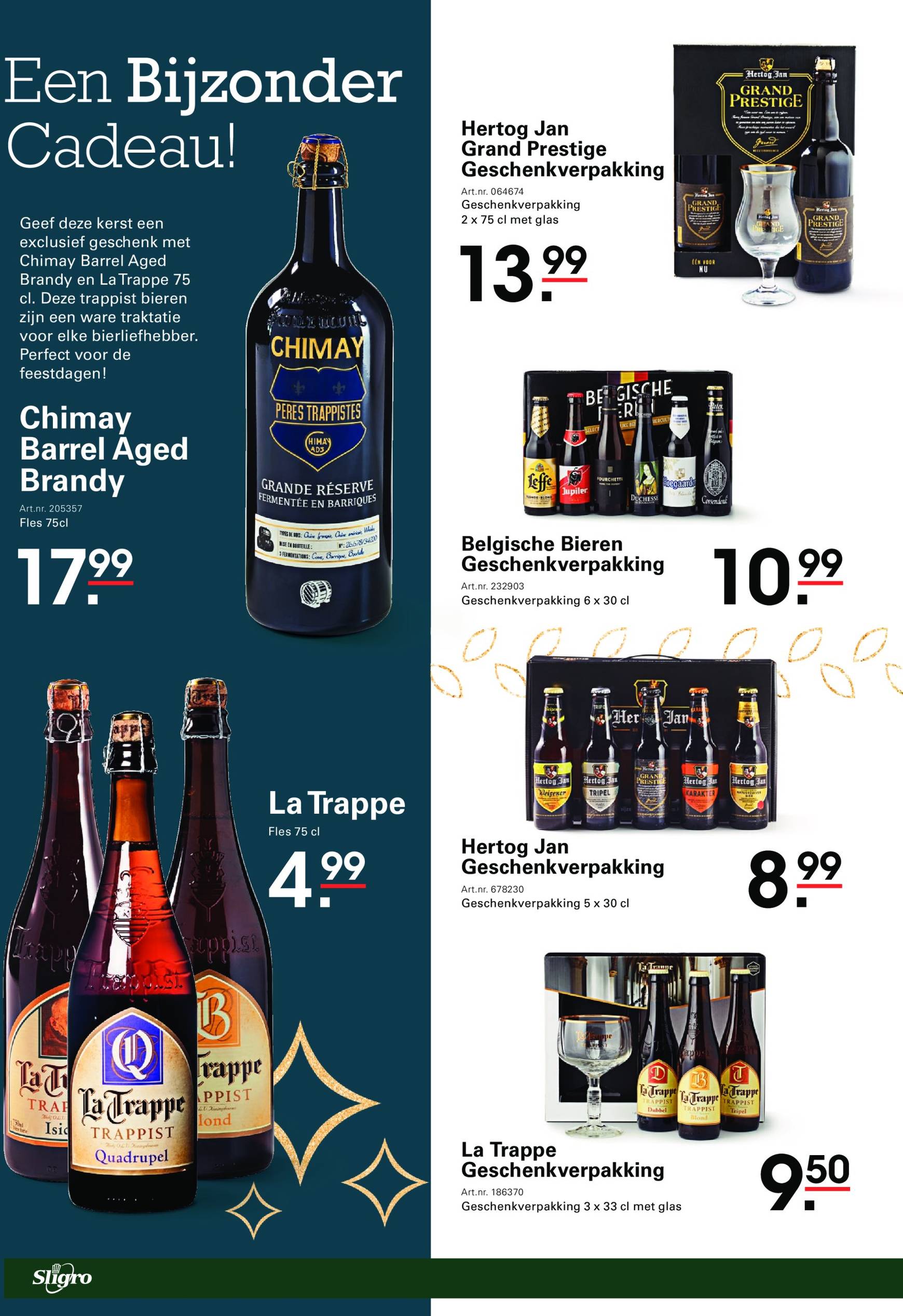 Sligro - Geschenkenspecial folder geldig vanaf 25.10. - 31.12. 14