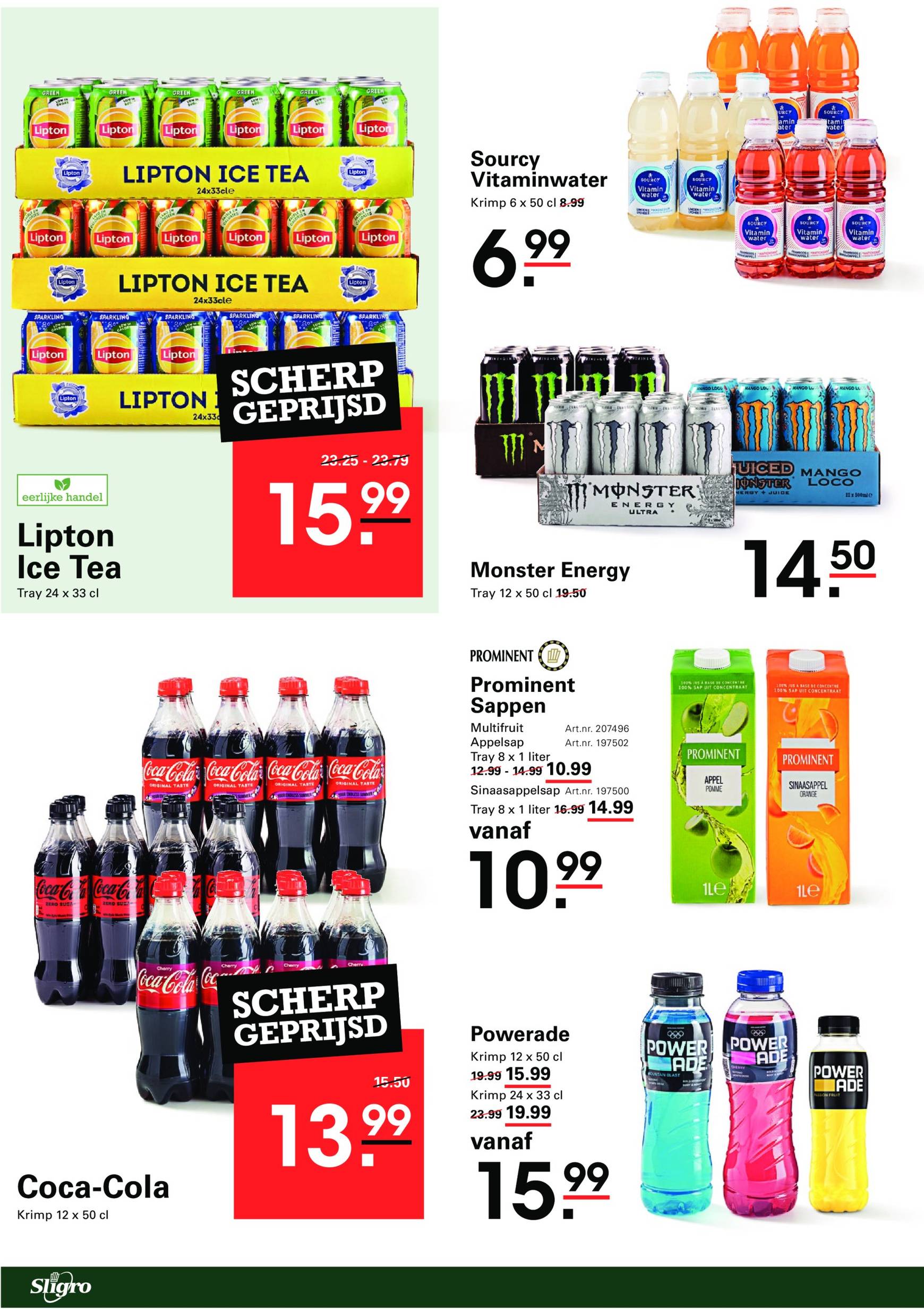 Sligro - Cafetaria's & Sportkantines folder geldig vanaf 14.11. - 02.12. 12