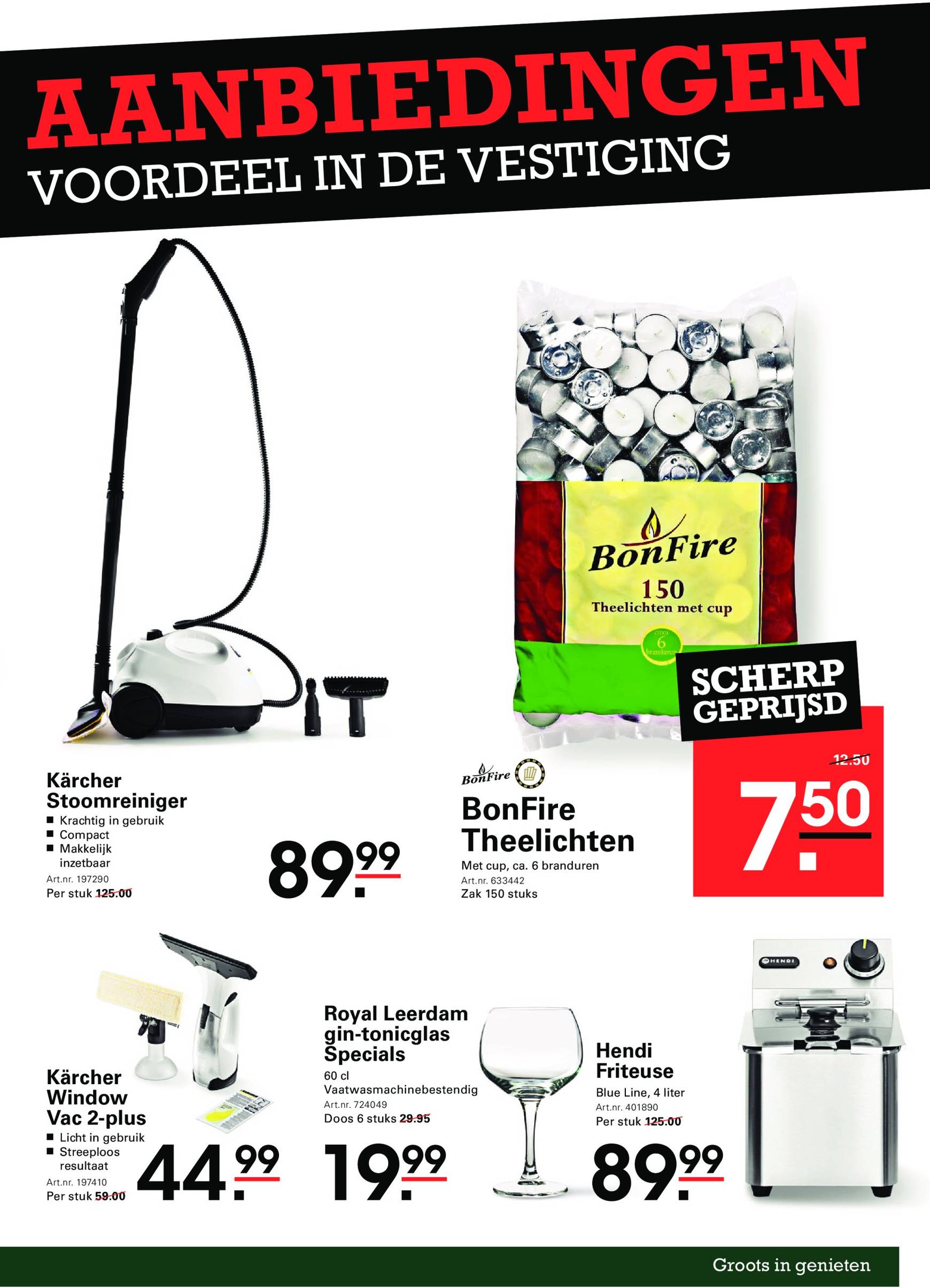 Sligro - Cafetaria's & Sportkantines folder geldig vanaf 14.11. - 02.12. 19