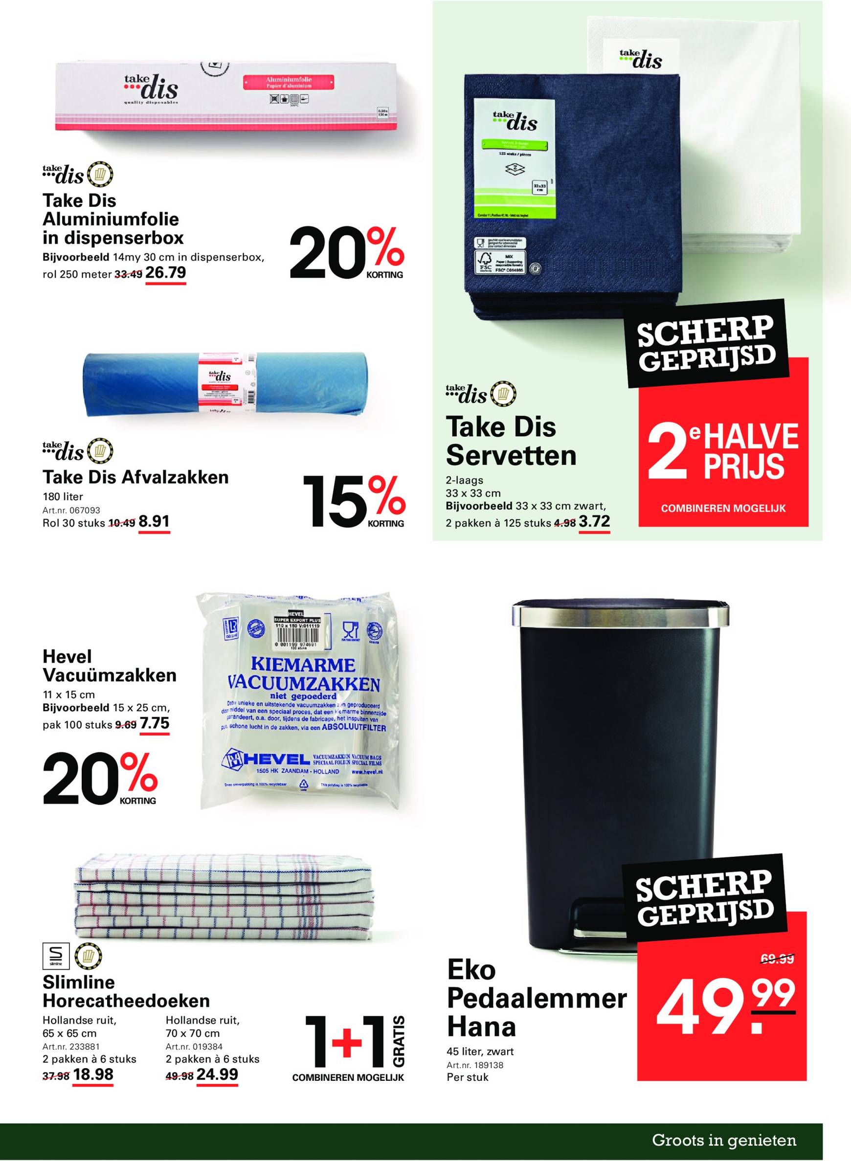 Sligro - Cafetaria's & Sportkantines folder geldig vanaf 14.11. - 02.12. 29