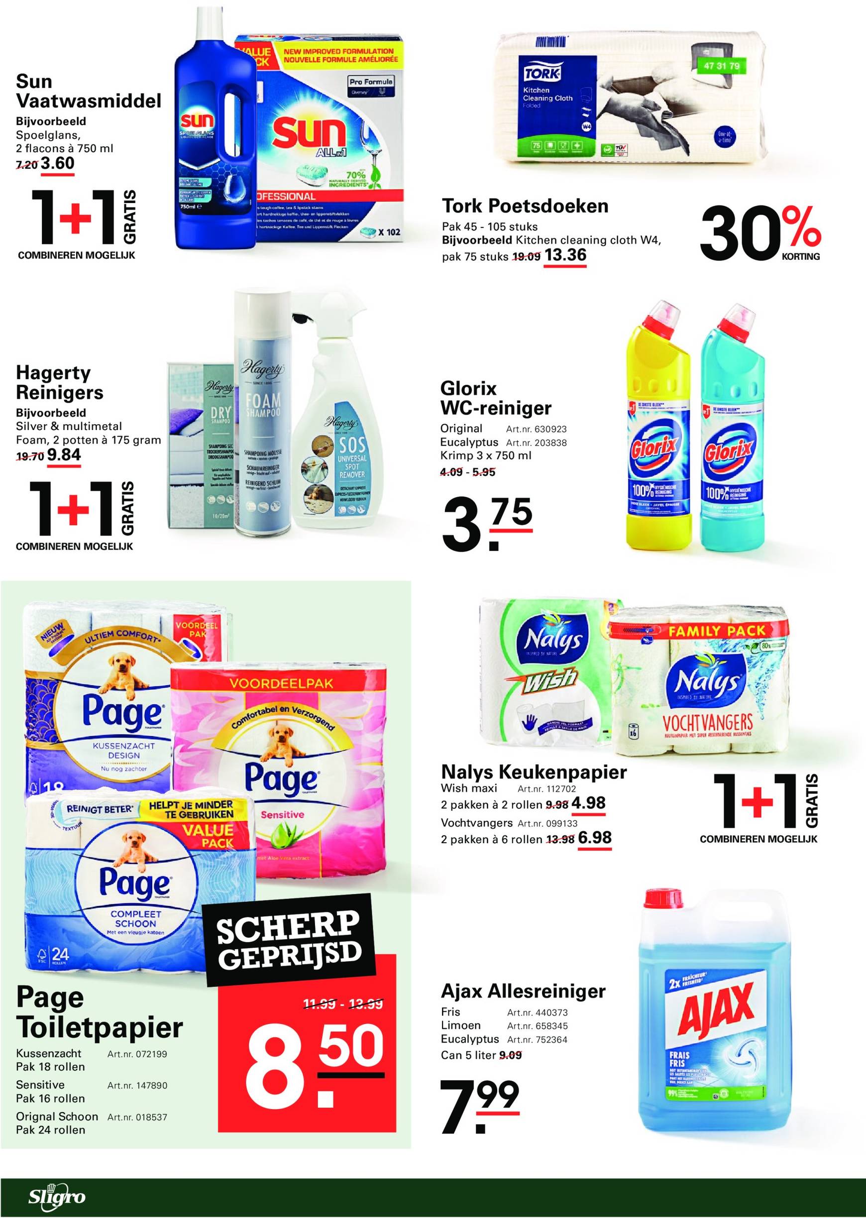 Sligro - Cafetaria's & Sportkantines folder geldig vanaf 14.11. - 02.12. 30