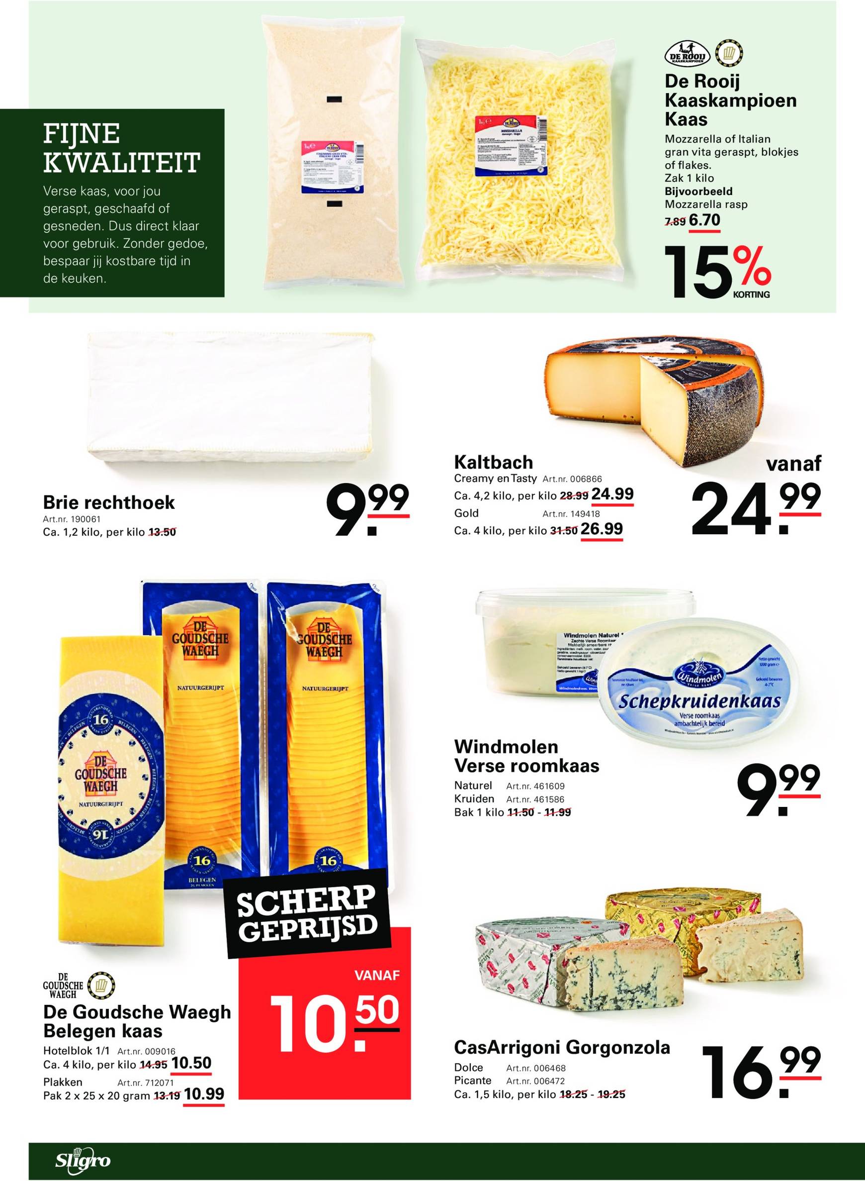 Sligro - Restaurants folder geldig vanaf 14.11. - 02.12. 12