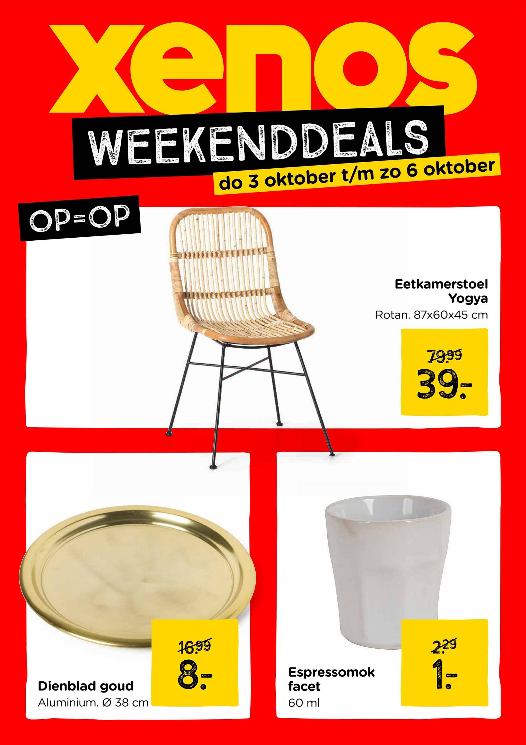 Xenos - Weekenddeals folder huidig 03.10. - 06.10.