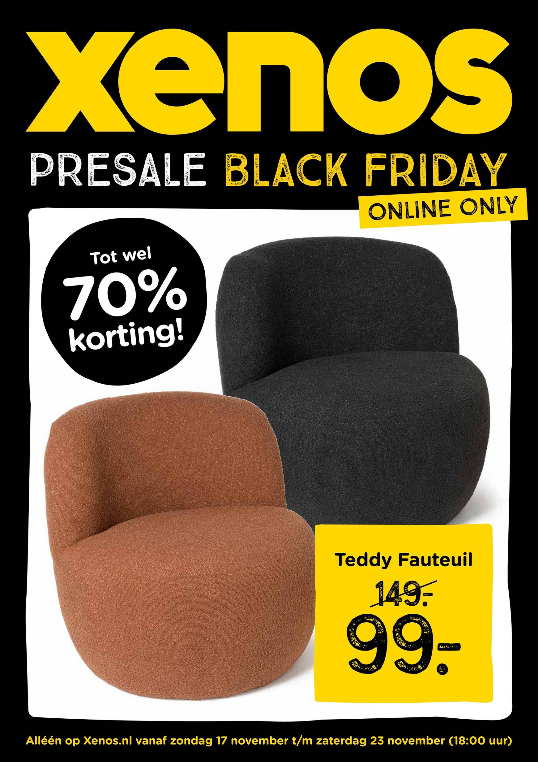 Xenos - Presale Black Friday folder geldig vanaf 17.11. - 23.11.