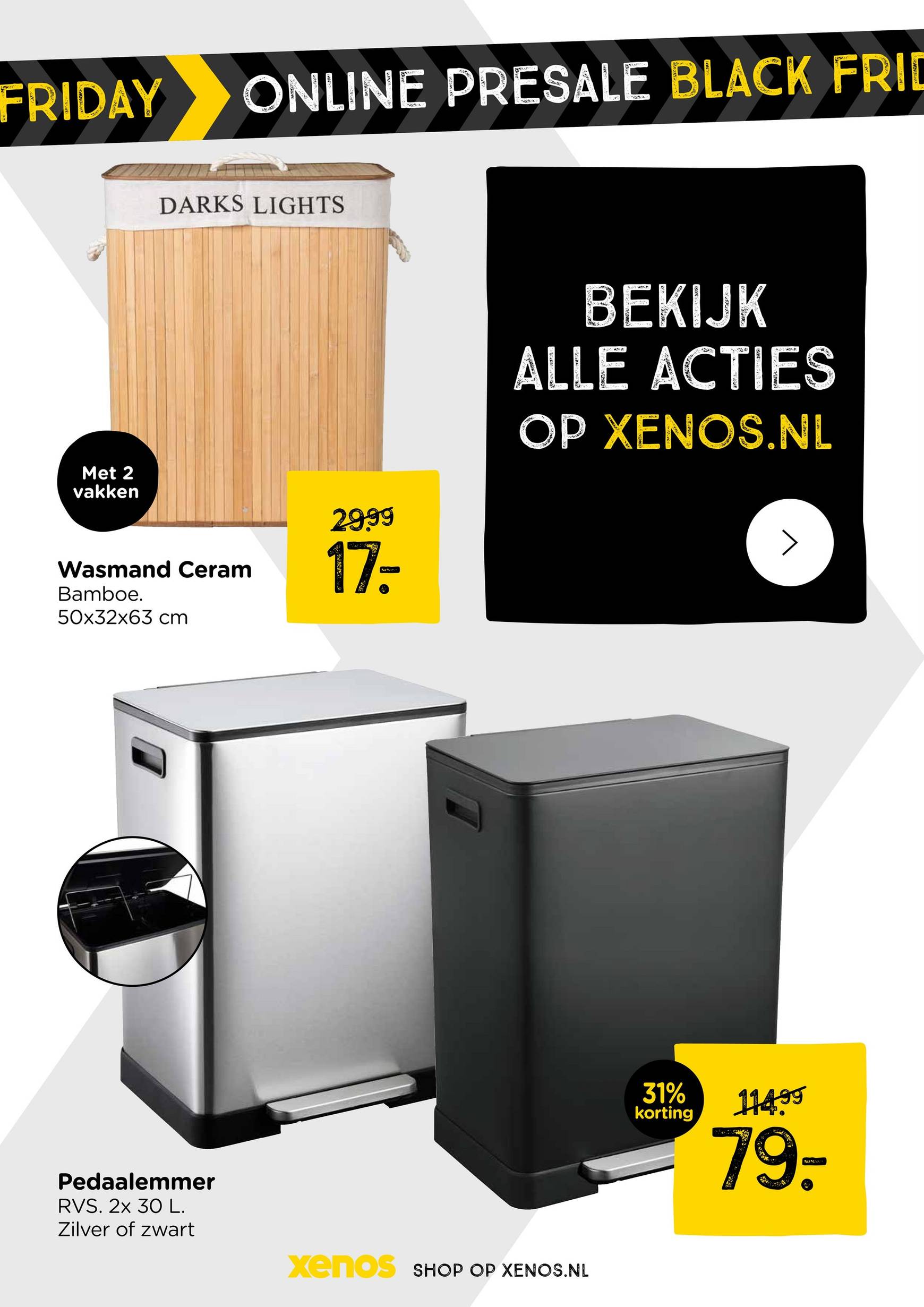 Xenos - Presale Black Friday folder geldig vanaf 17.11. - 23.11. 12