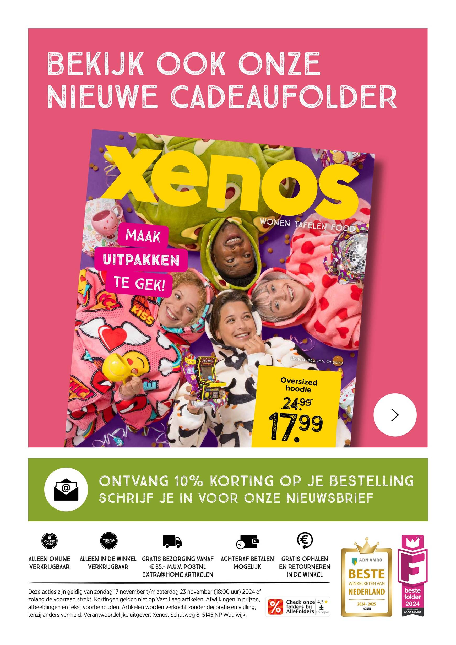 Xenos - Presale Black Friday folder geldig vanaf 17.11. - 23.11. 16