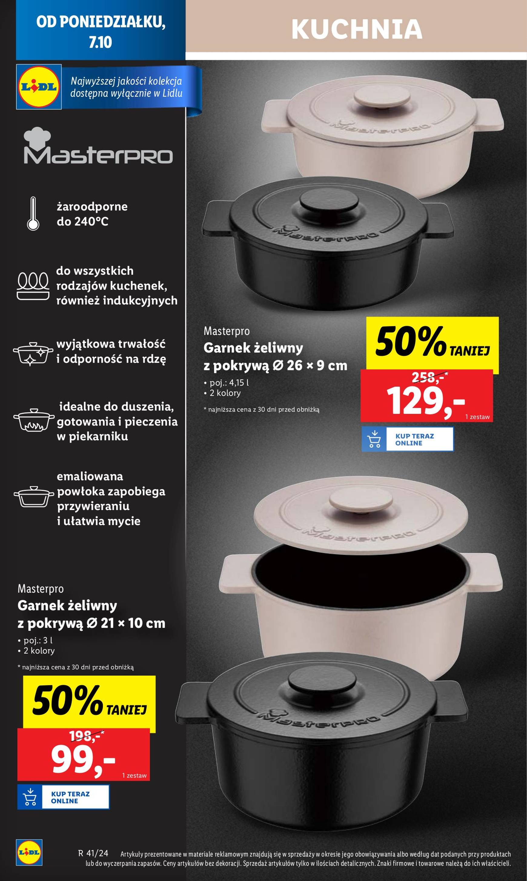 Lidl gazetka ważna od 07.10. - 09.10. 16