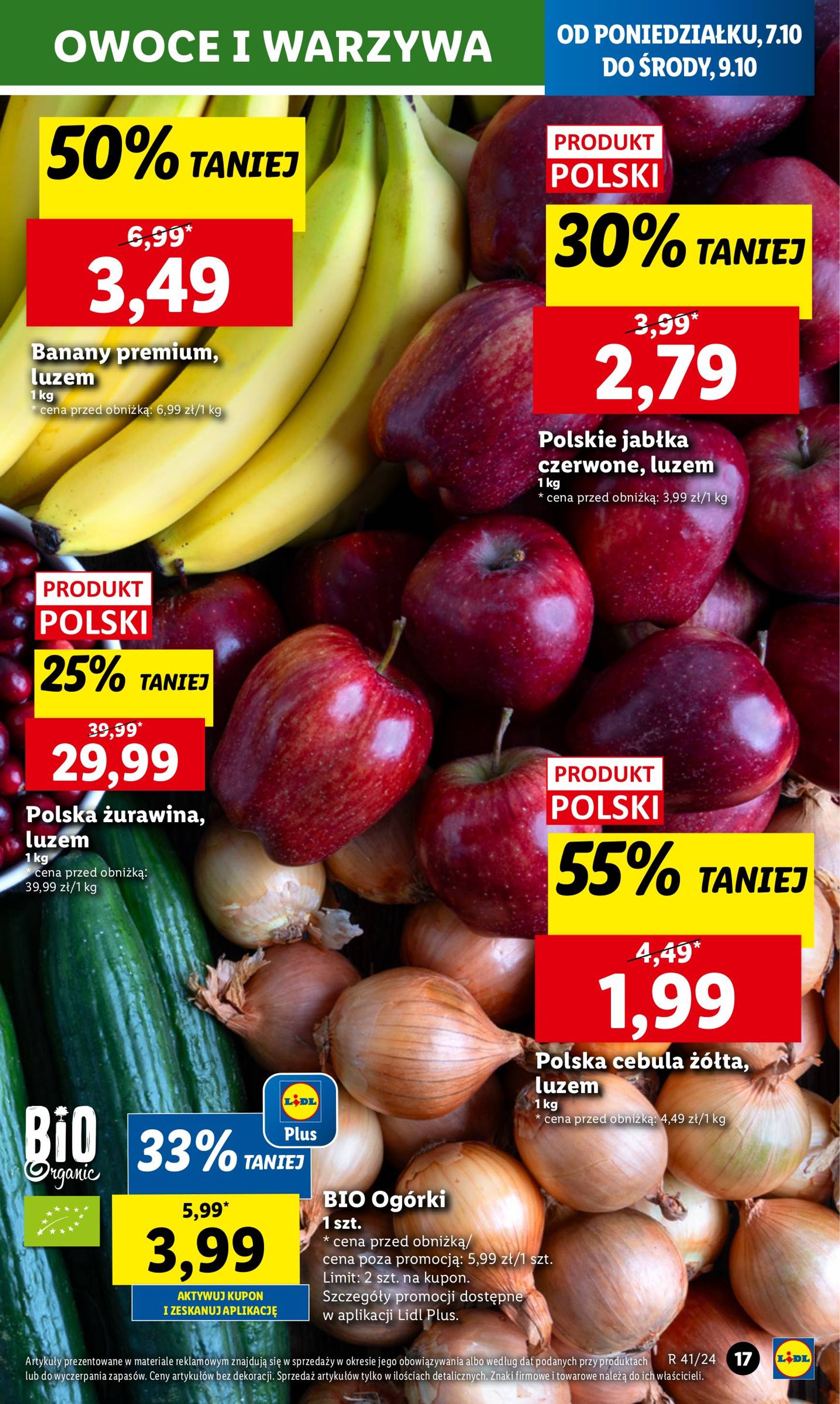 Lidl gazetka ważna od 07.10. - 09.10. 21