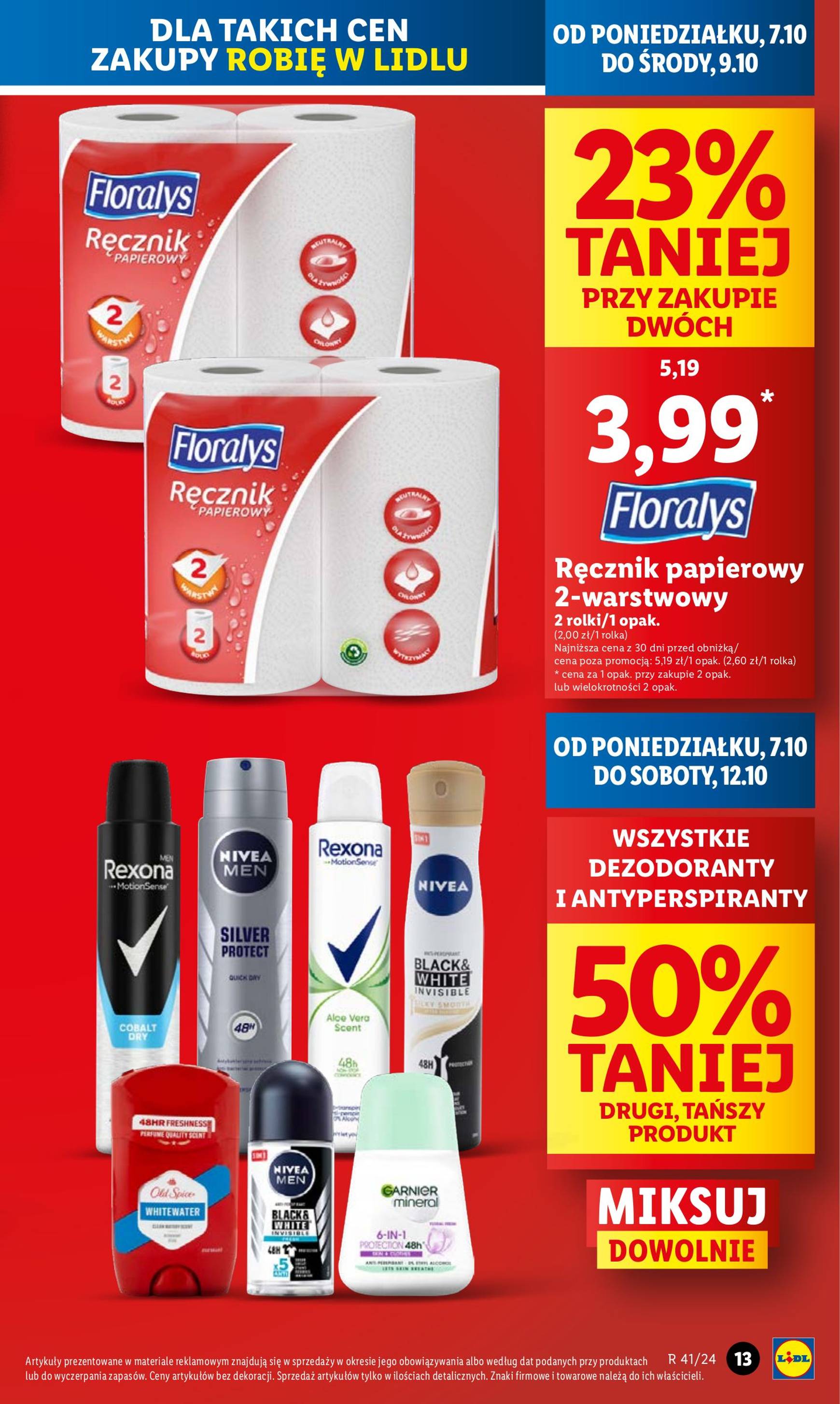 Lidl gazetka ważna od 07.10. - 09.10. 13