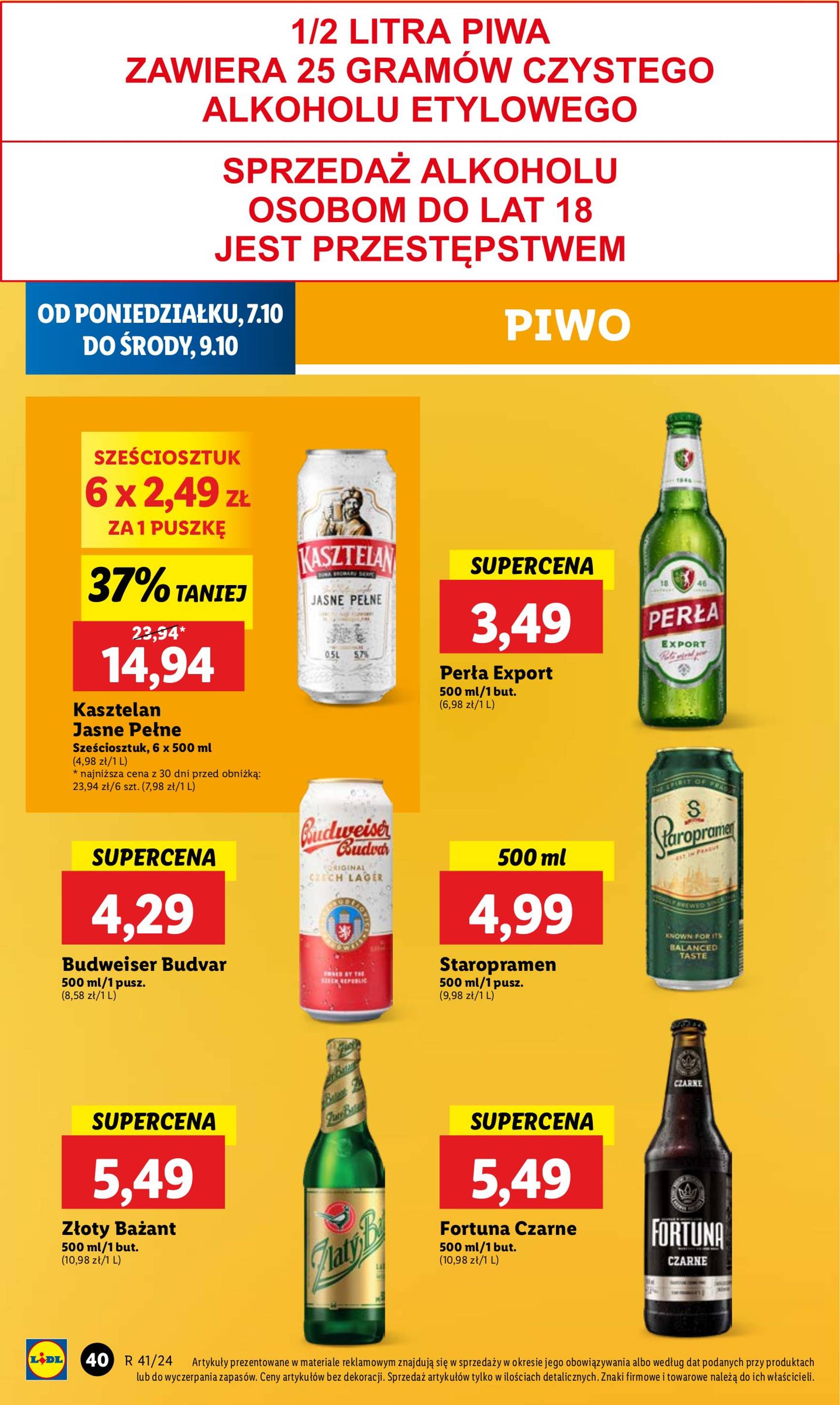 Lidl gazetka ważna od 07.10. - 09.10. 48