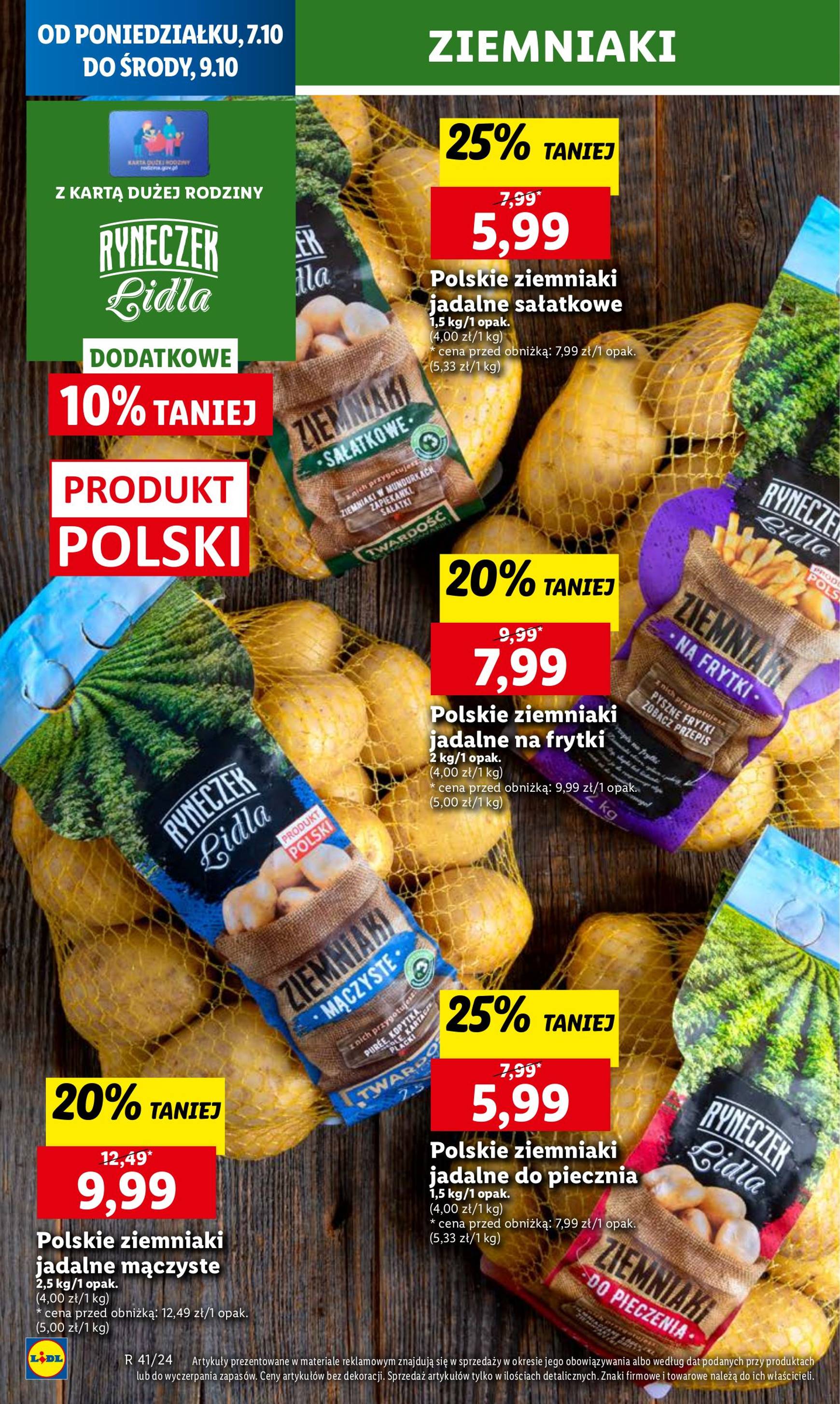 Lidl gazetka ważna od 07.10. - 09.10. 22