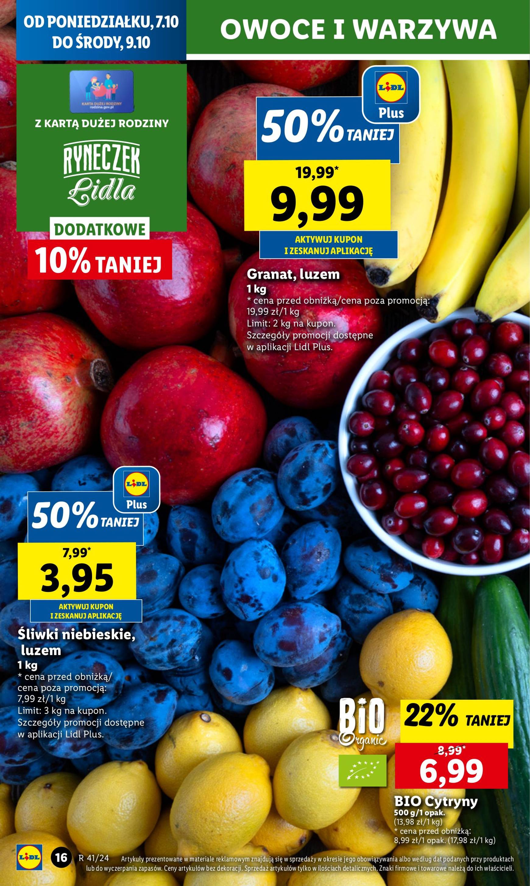 Lidl gazetka ważna od 07.10. - 09.10. 20