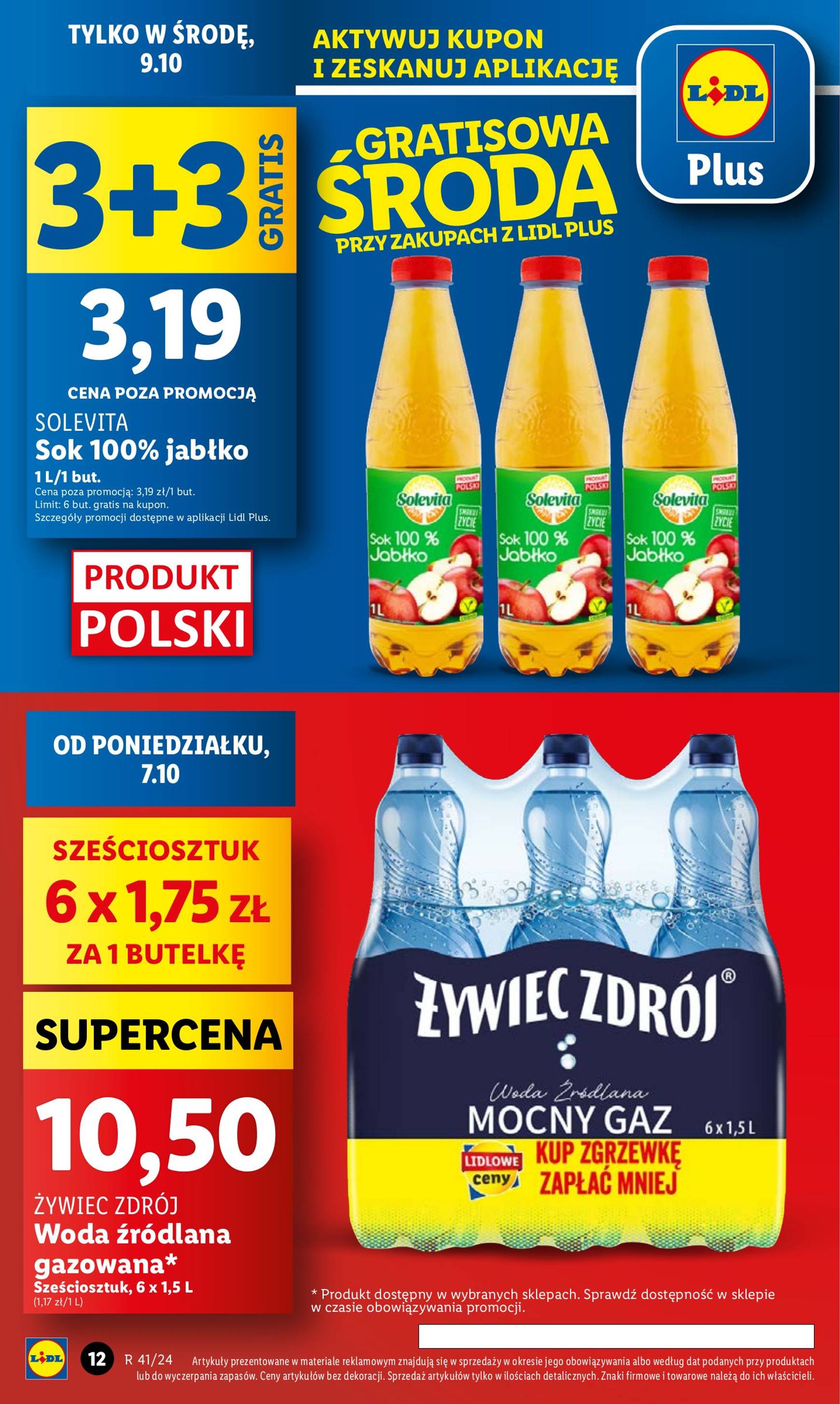 Lidl gazetka ważna od 07.10. - 09.10. 12